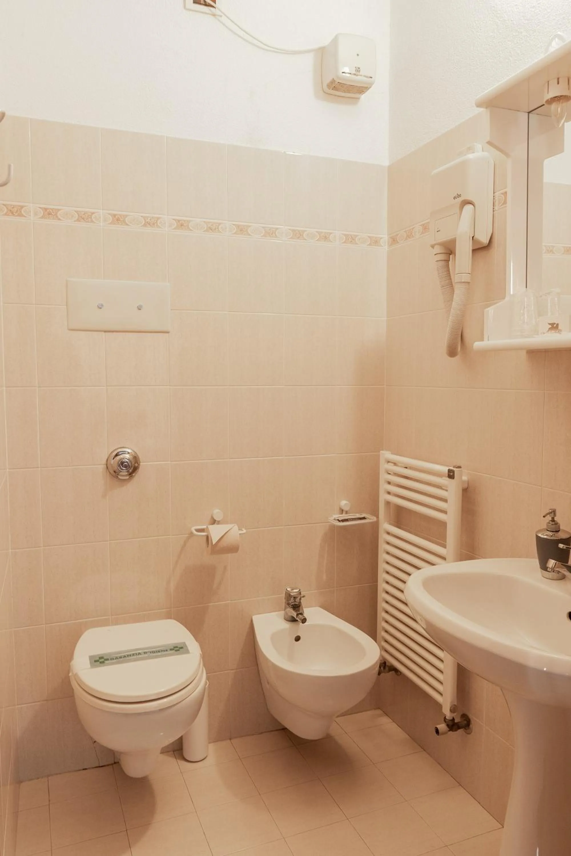 Toilet in Hotel Villa Sara