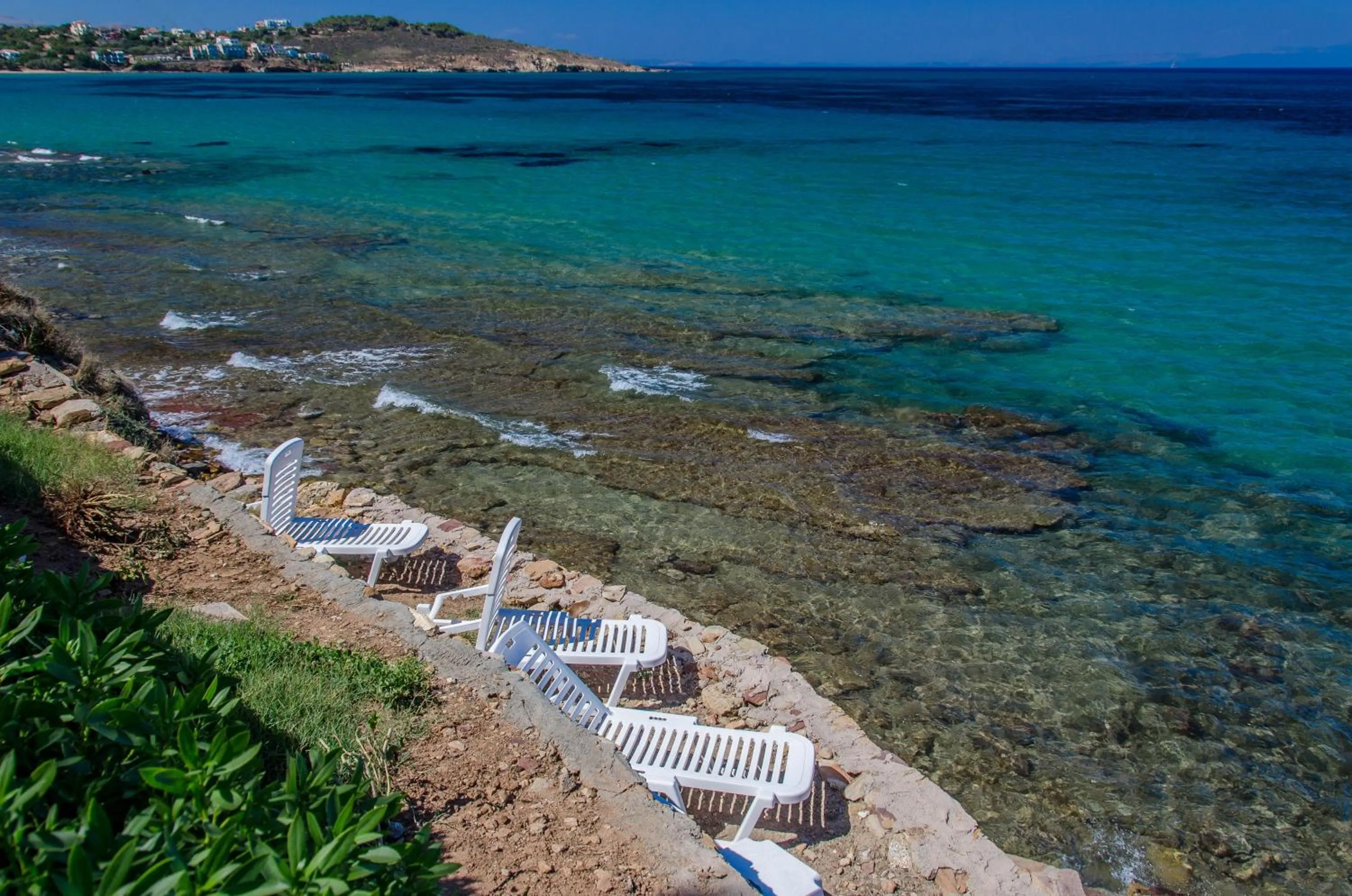 Sea view in Plaka Studios