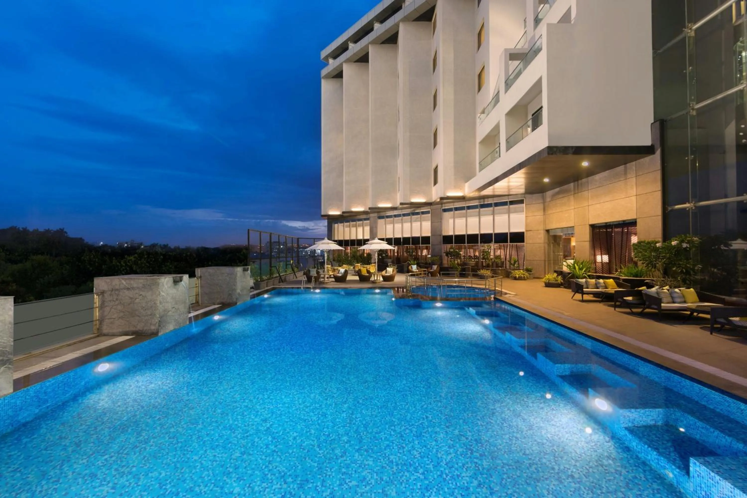 Swimming pool in Four Points By Sheraton Visakhapatnam