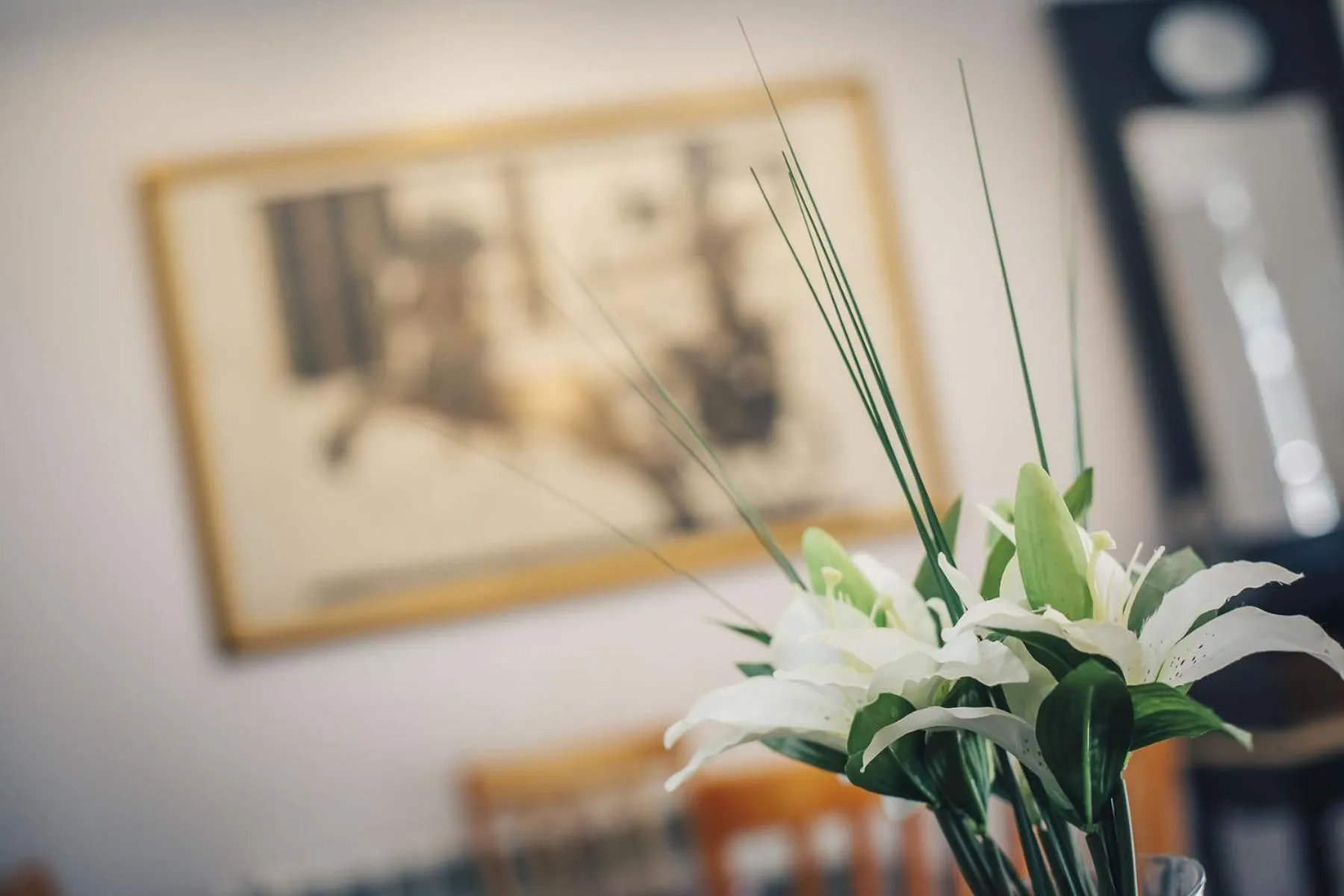 Decorative detail in Casa Ferran, amplias habitaciones y apartamentos de montaña