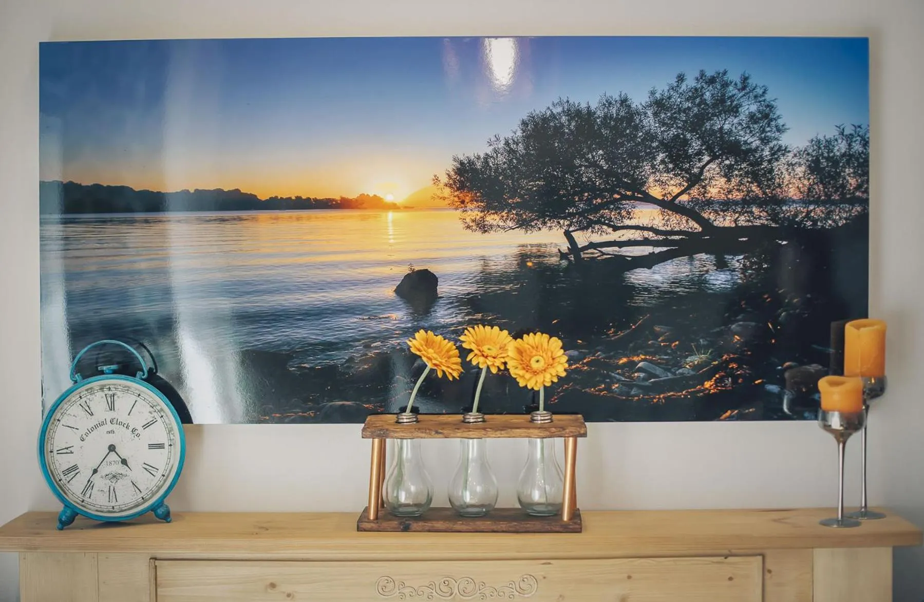 Decorative detail in Casa Ferran, amplias habitaciones y apartamentos de montaña