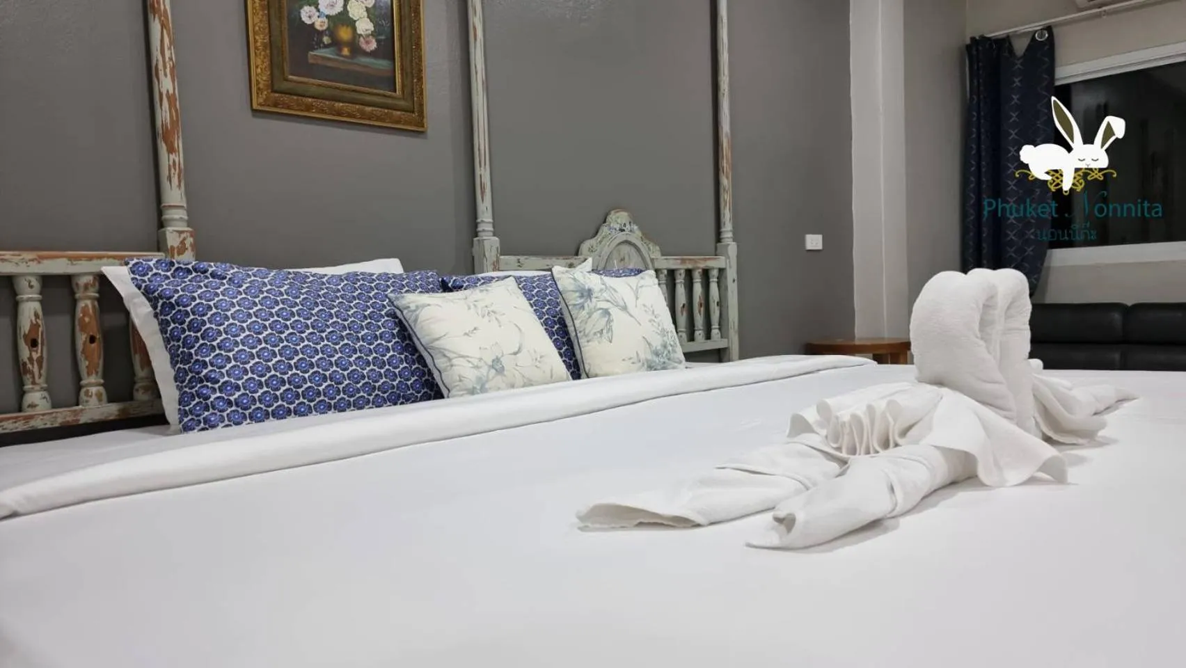 Bed in Phuket Nonnita Boutique Resort - SHA Plus