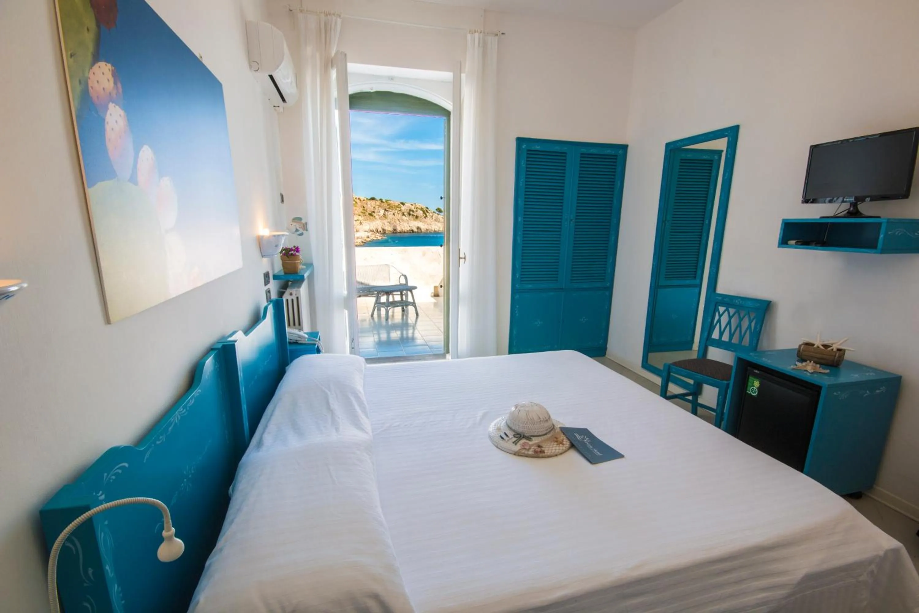 Bedroom, Bed in Hotel La Roccia