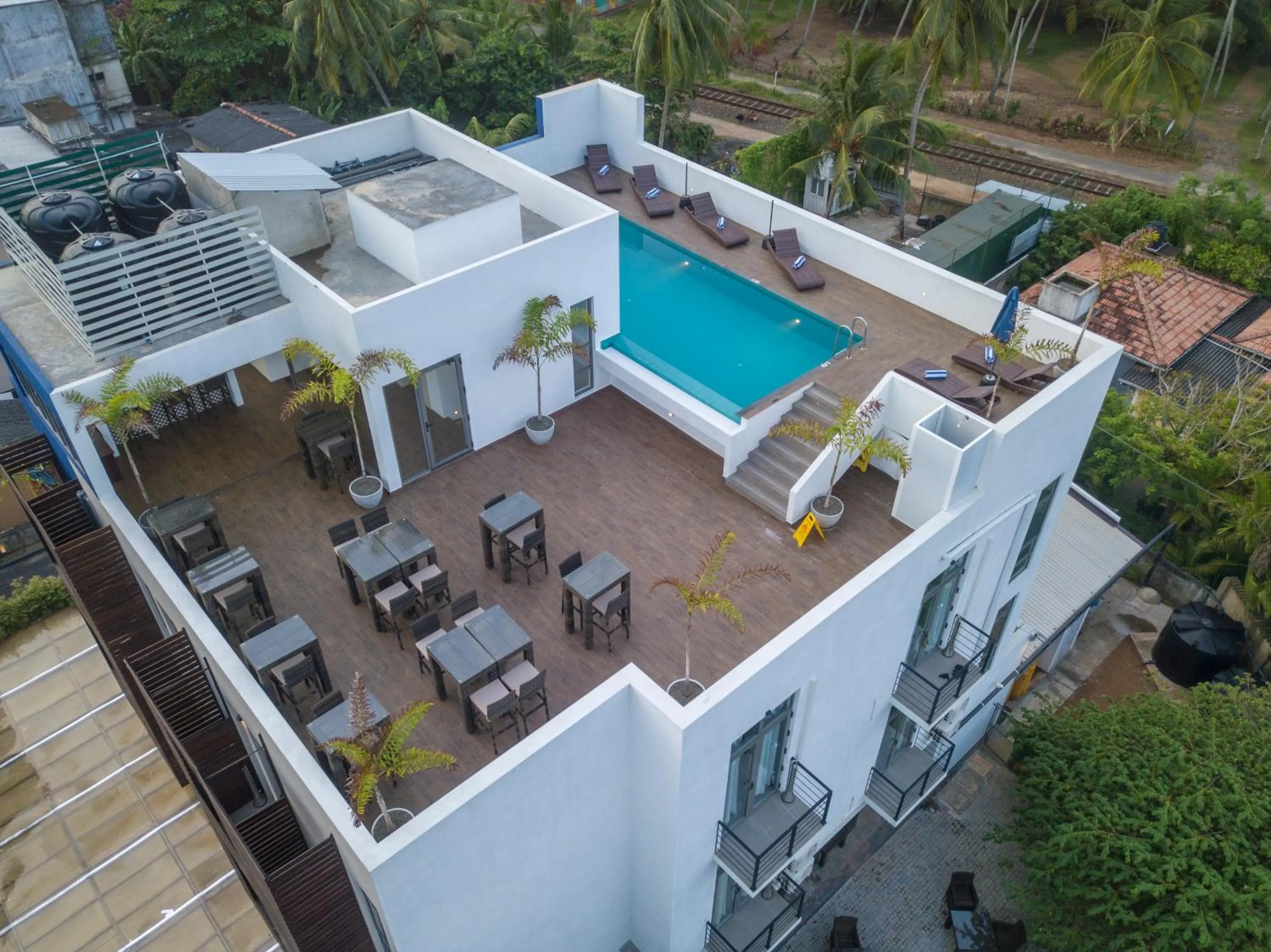 Bird's eye view in KAI Hikkaduwa