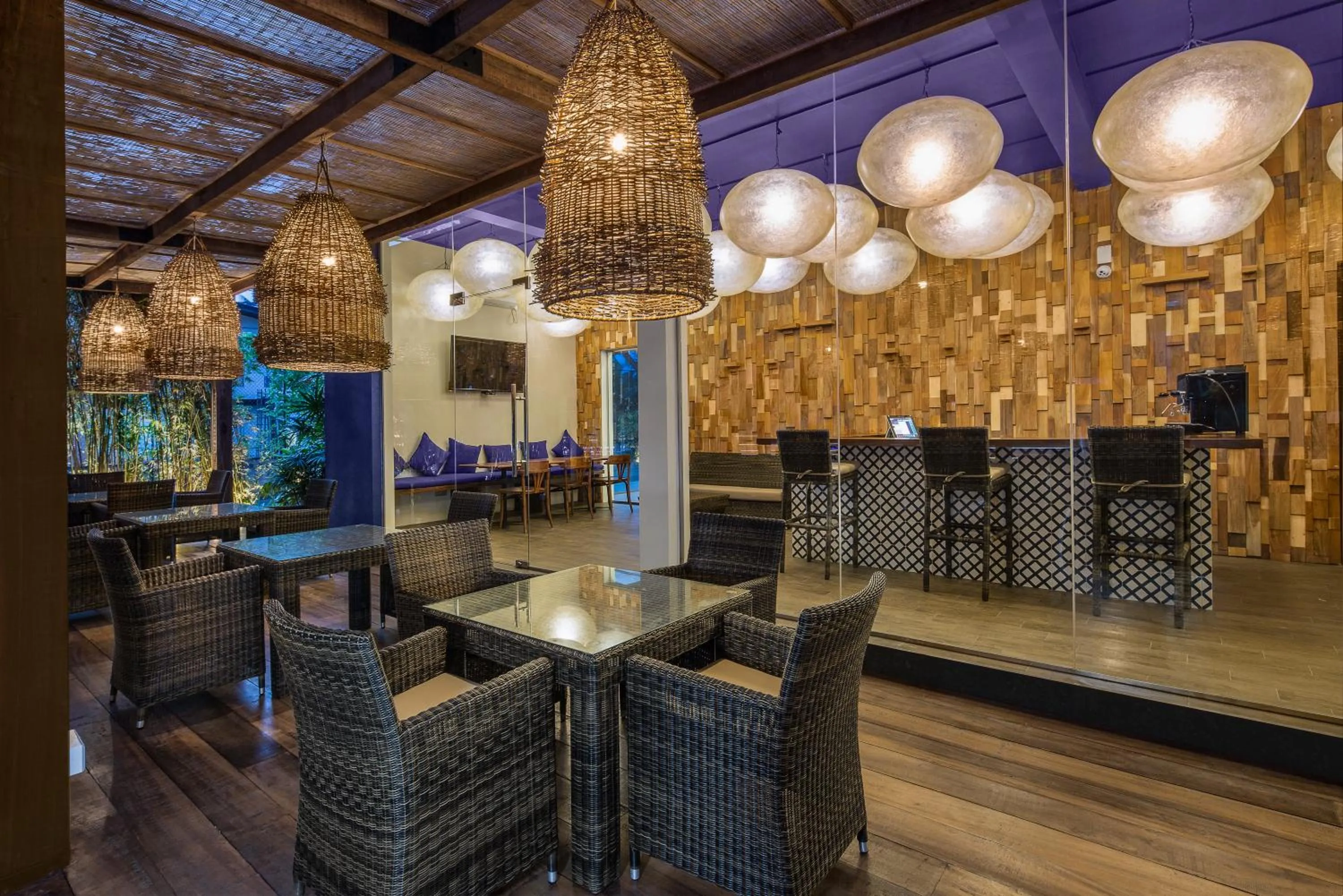 Dining area in KAI Hikkaduwa