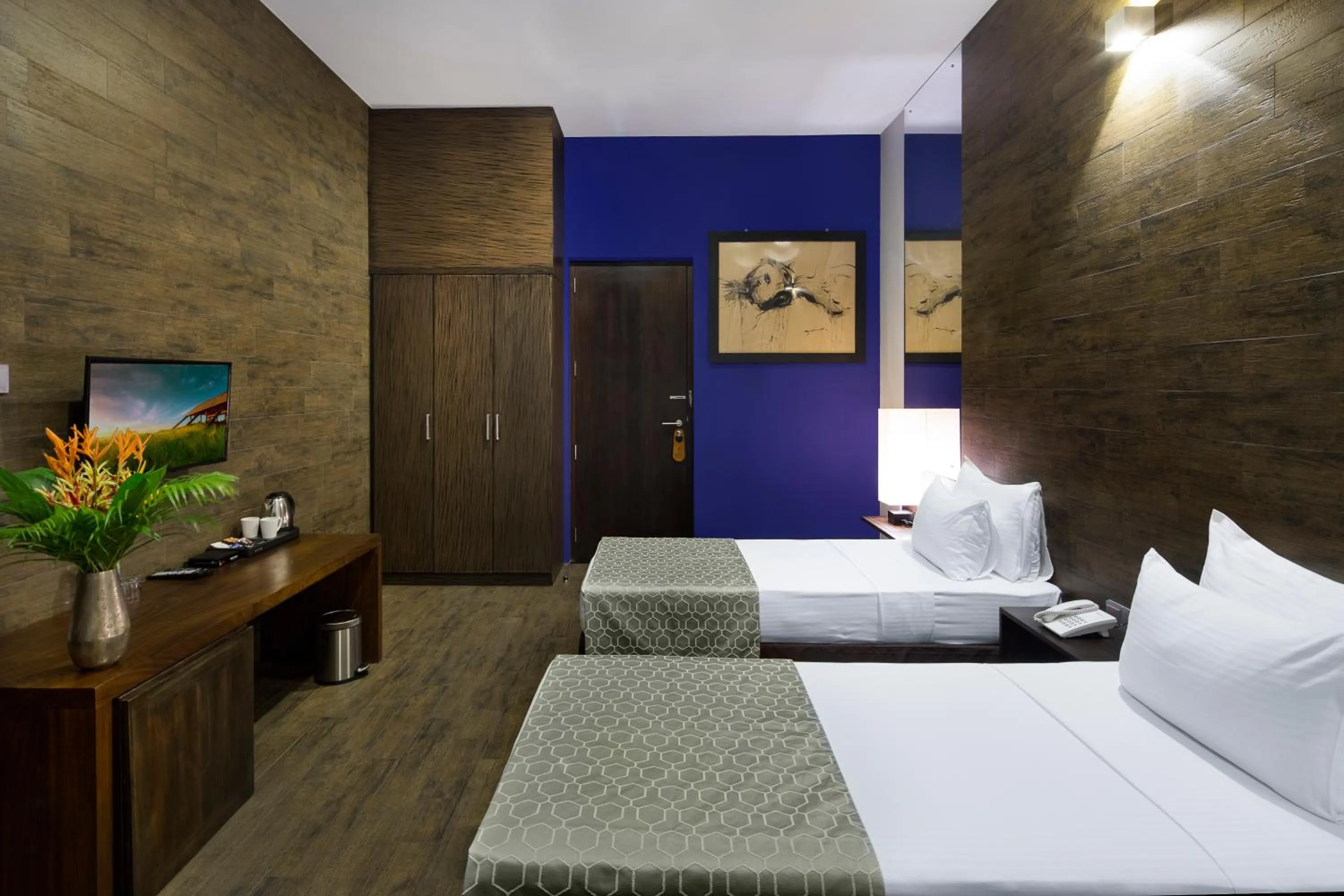 Bedroom, Bed in KAI Hikkaduwa