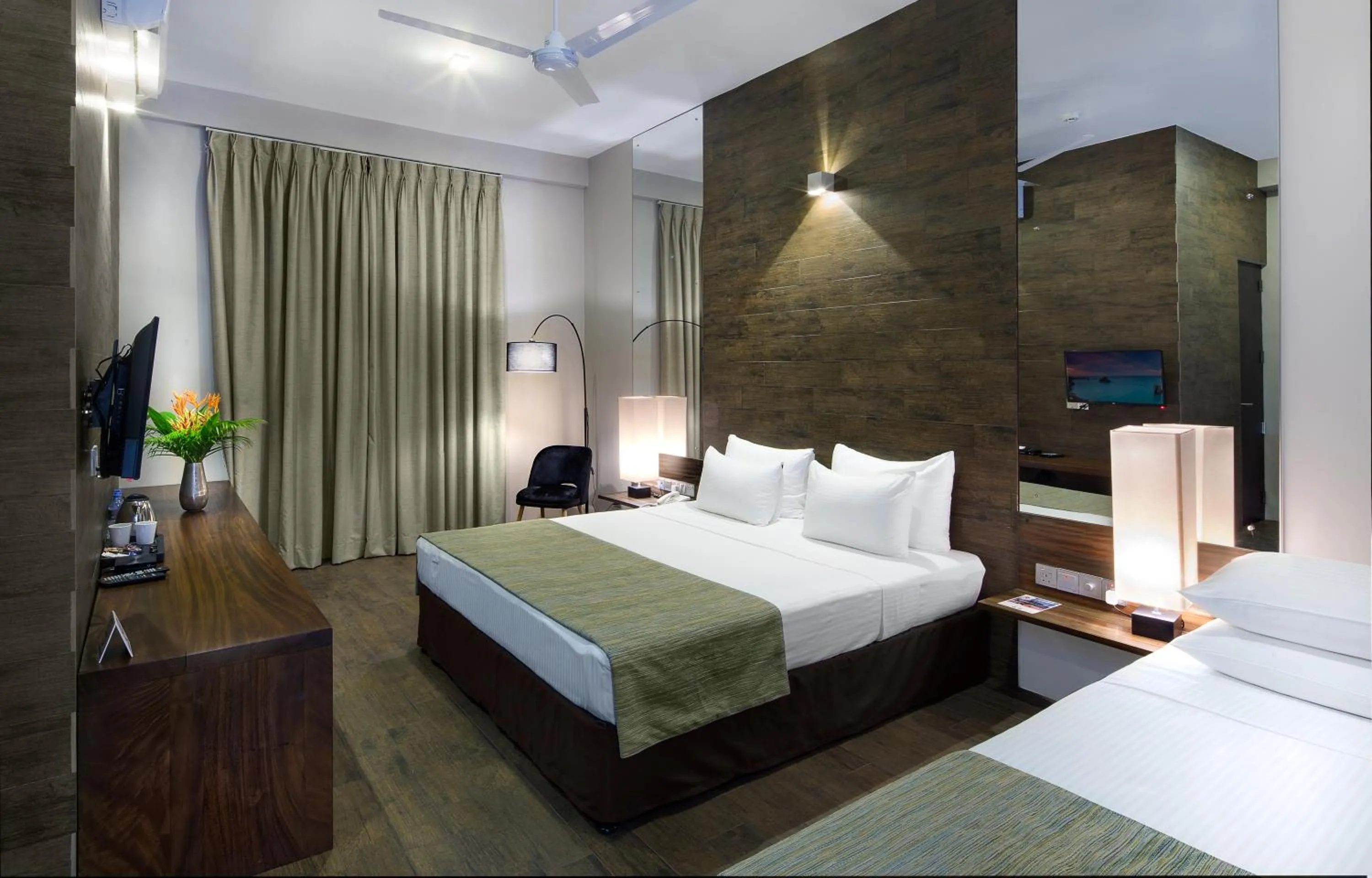 Bedroom, Bed in KAI Hikkaduwa