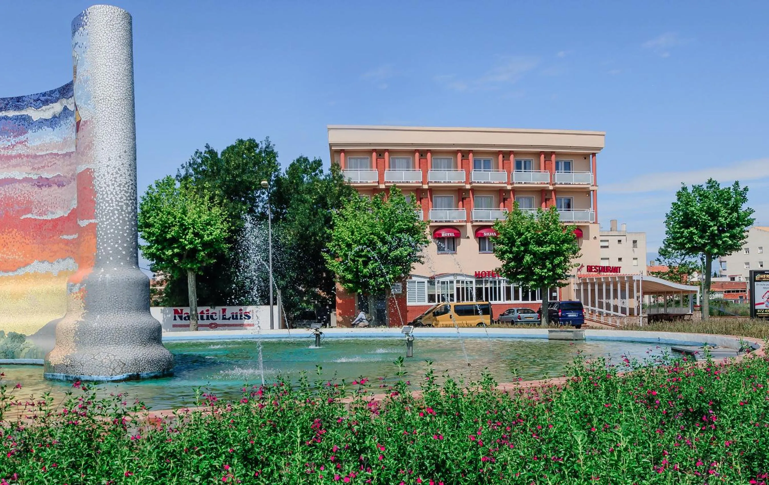 Property building in Hotel Silvia