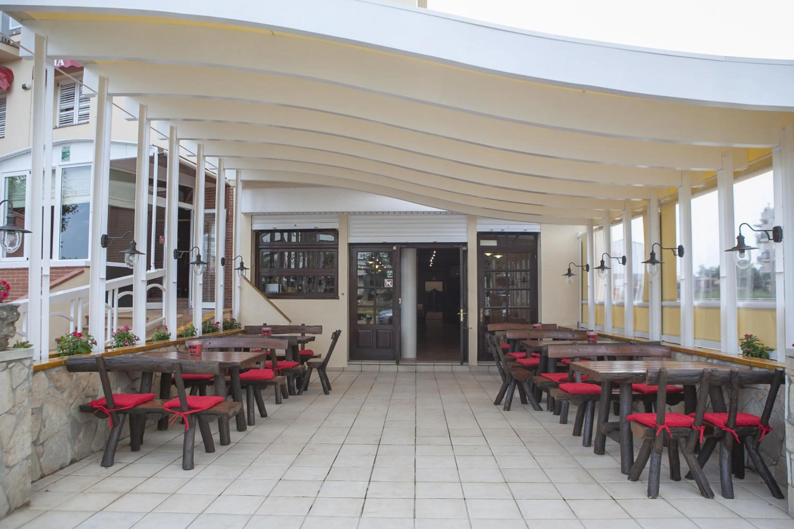 Balcony/Terrace in Hotel Silvia