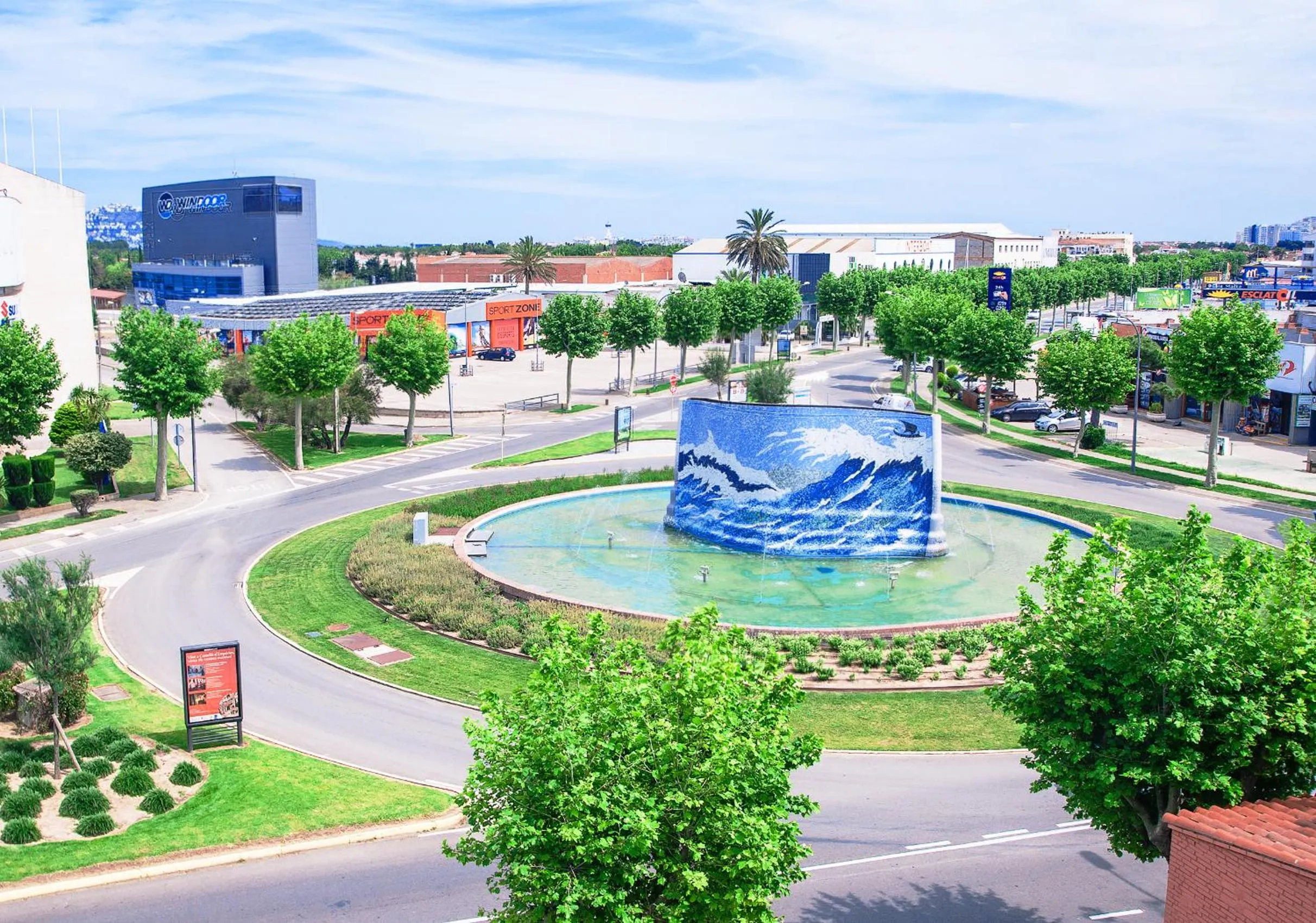 City view in Hotel Silvia