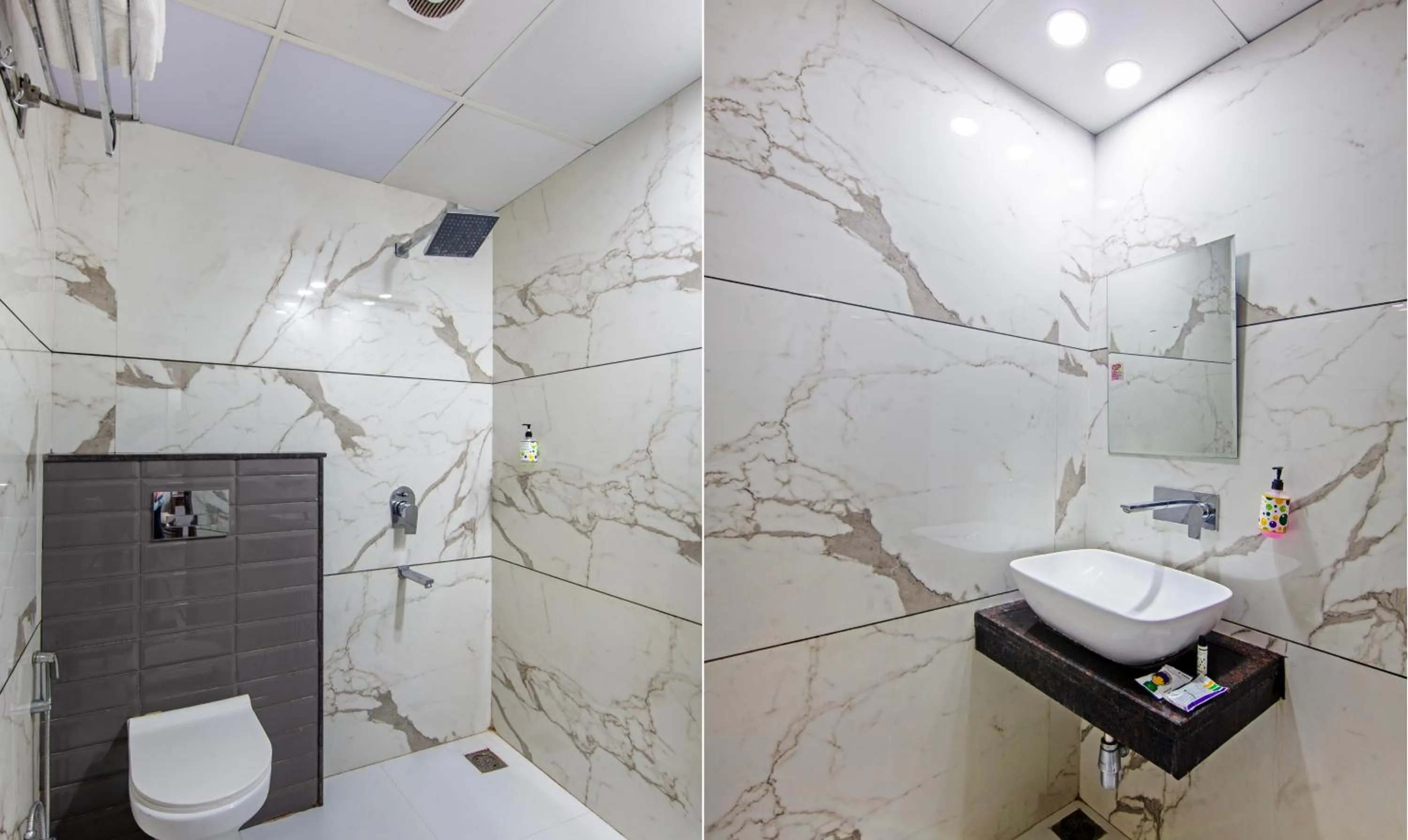 Bathroom in Treebo JD Residency Mohali