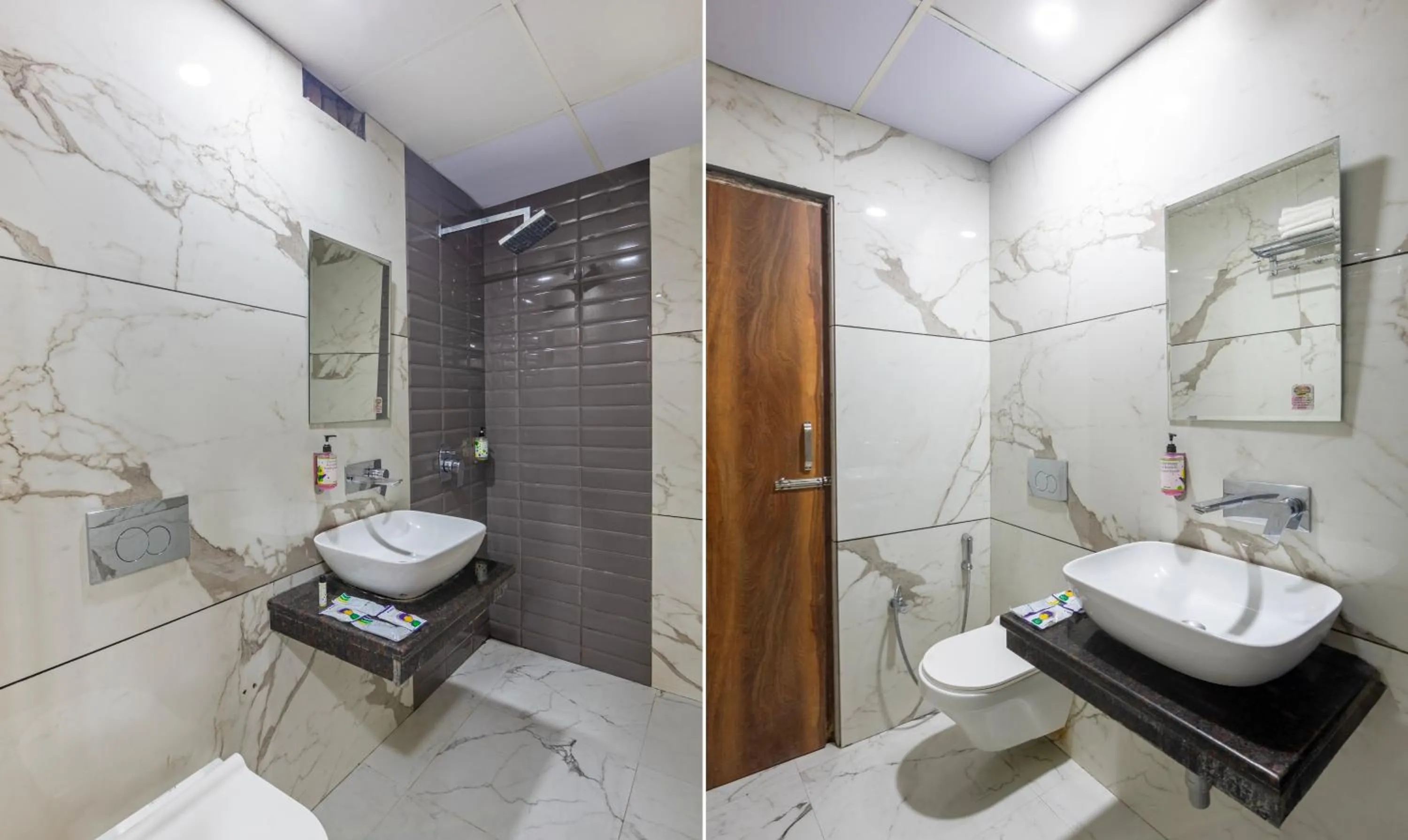 Bathroom in Treebo JD Residency Mohali
