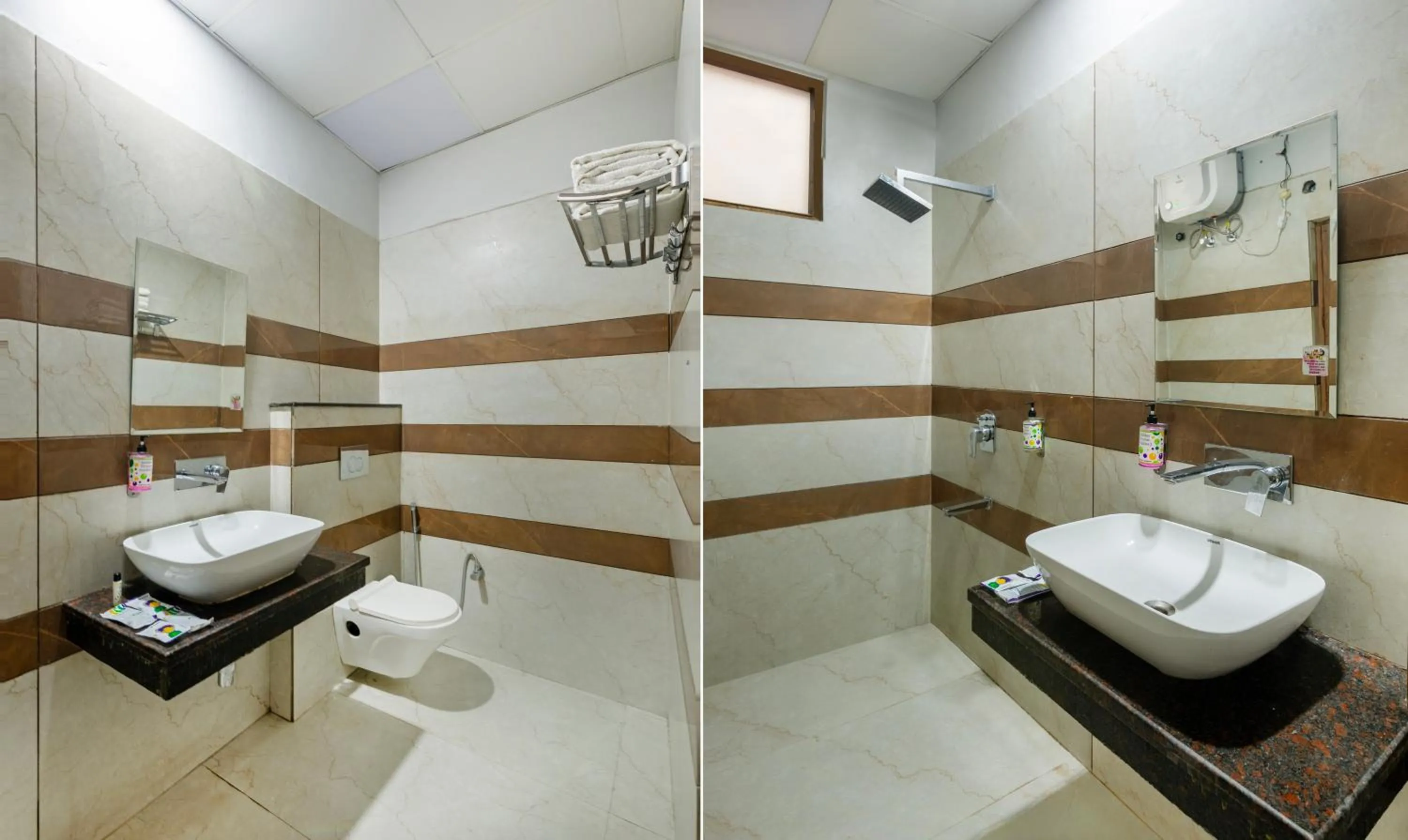 Bathroom in Treebo JD Residency Mohali