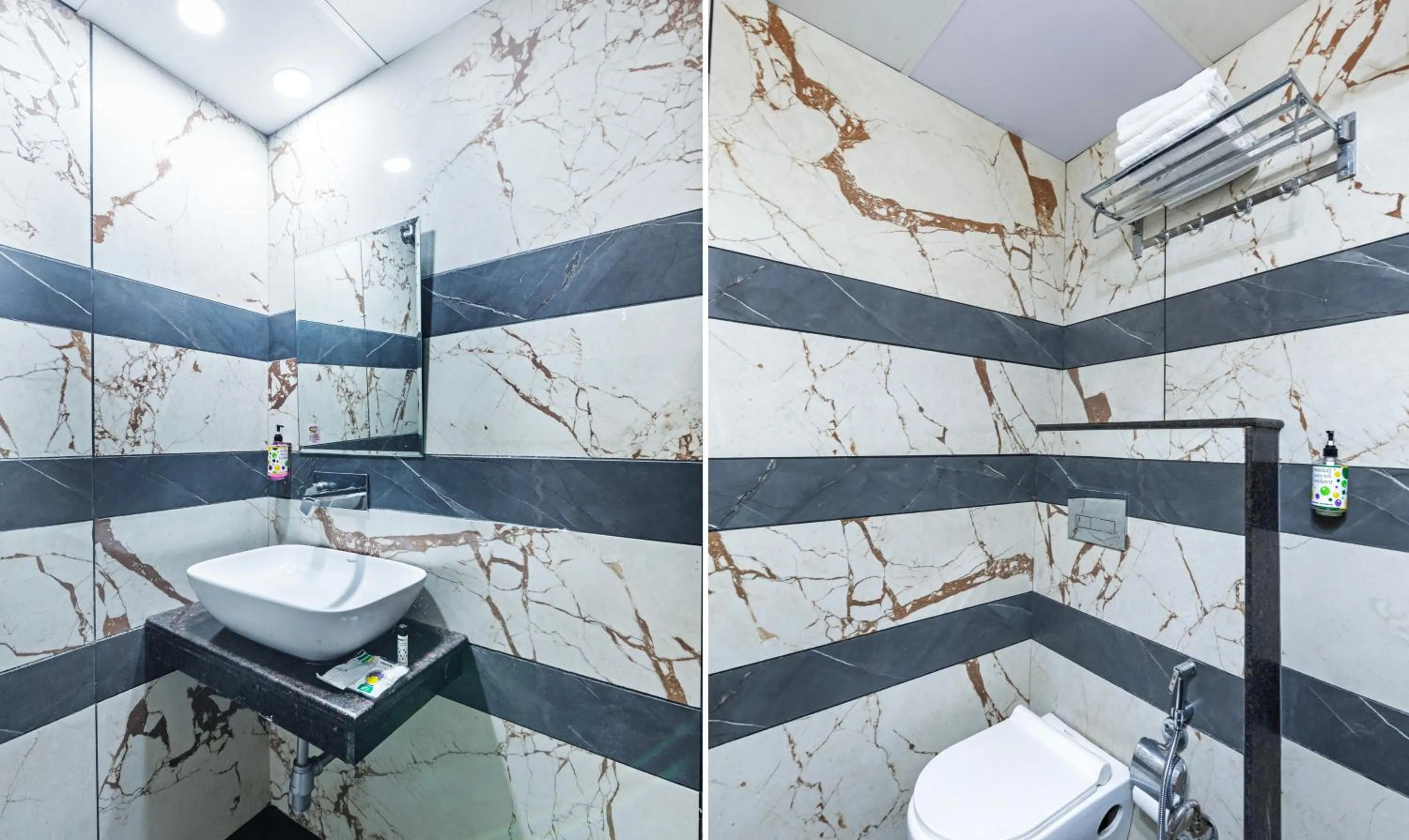 Bathroom in Treebo JD Residency Mohali