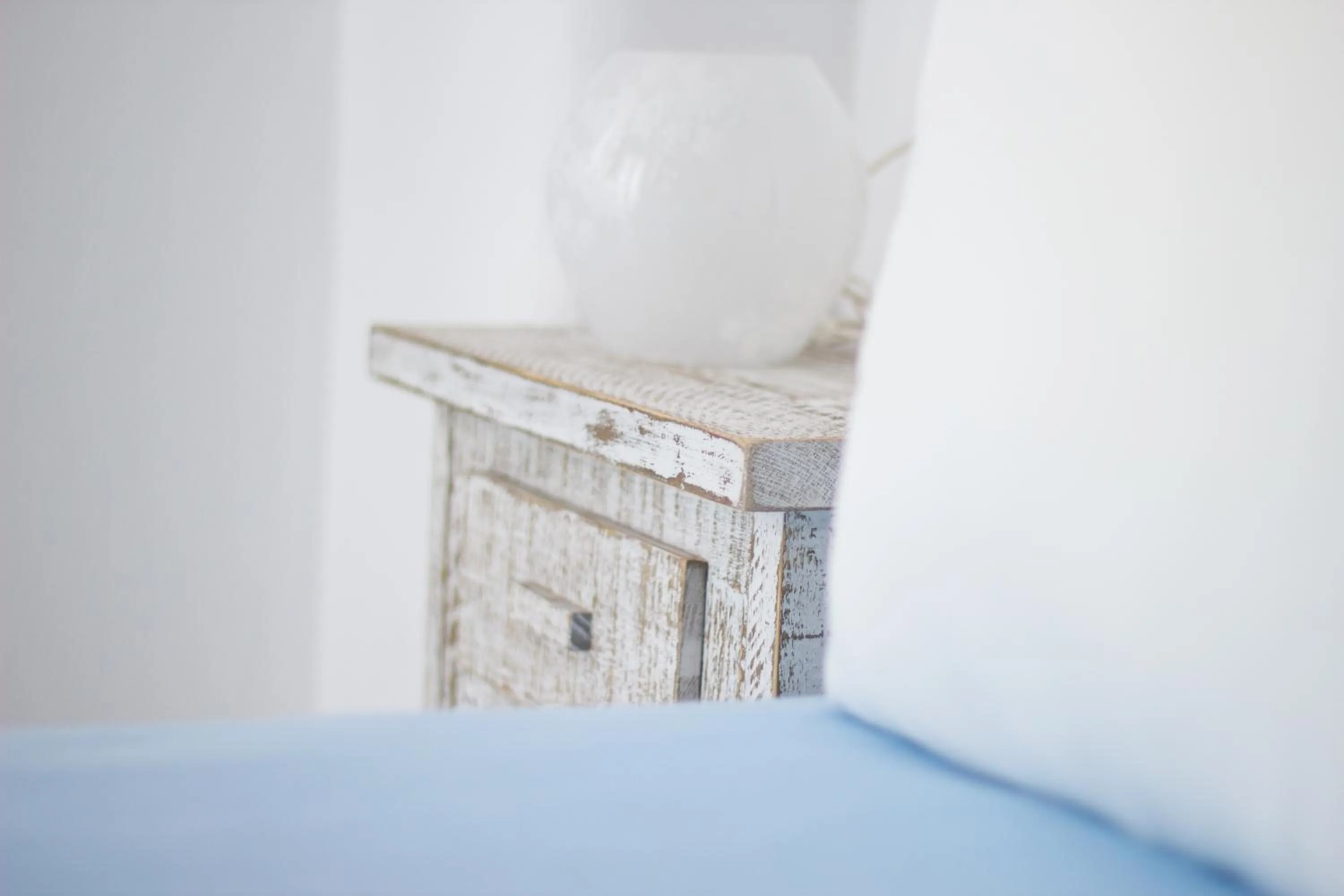 Decorative detail, Bed in Aspasia Luxury Apartments