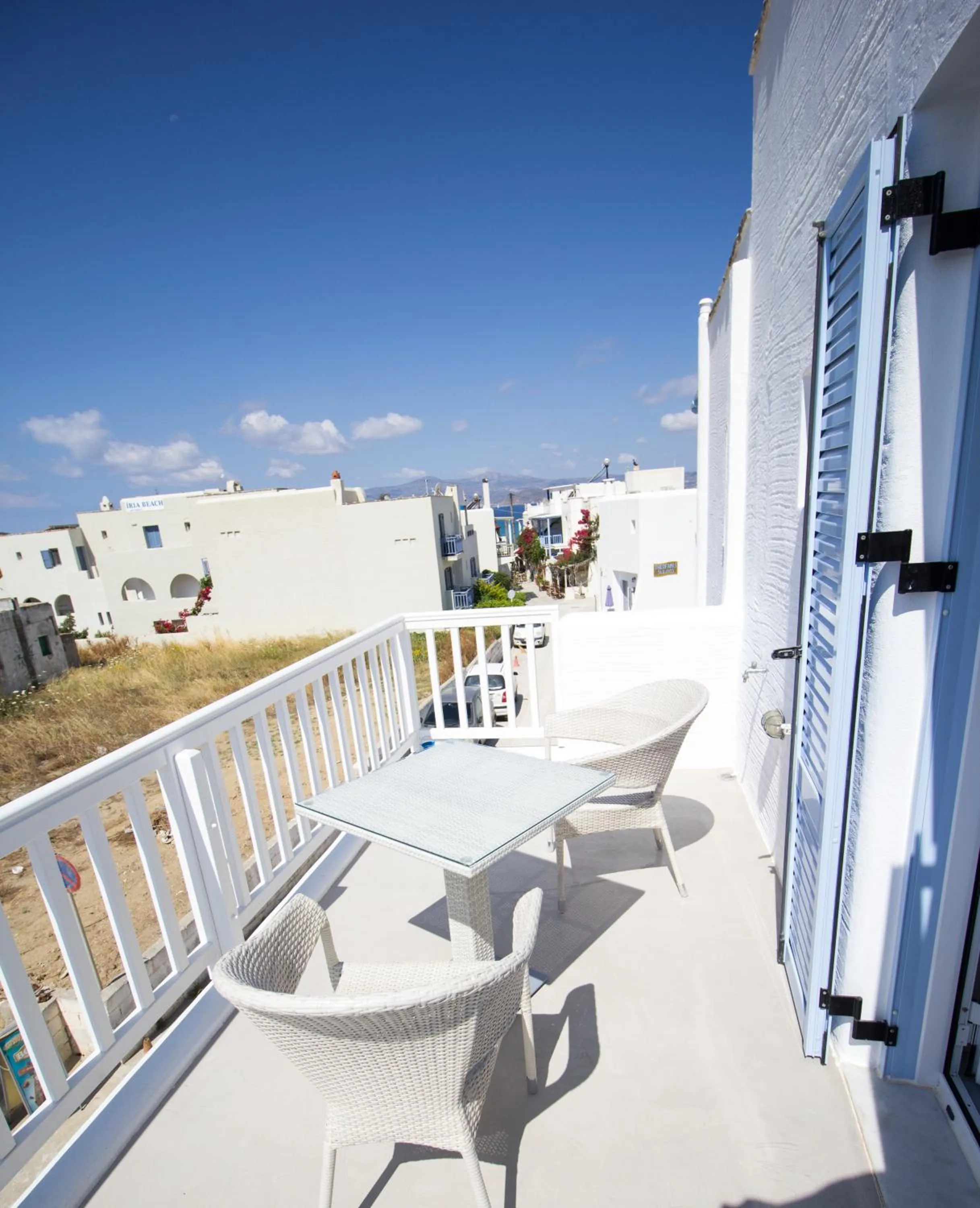 Balcony/Terrace in Aspasia Luxury Apartments