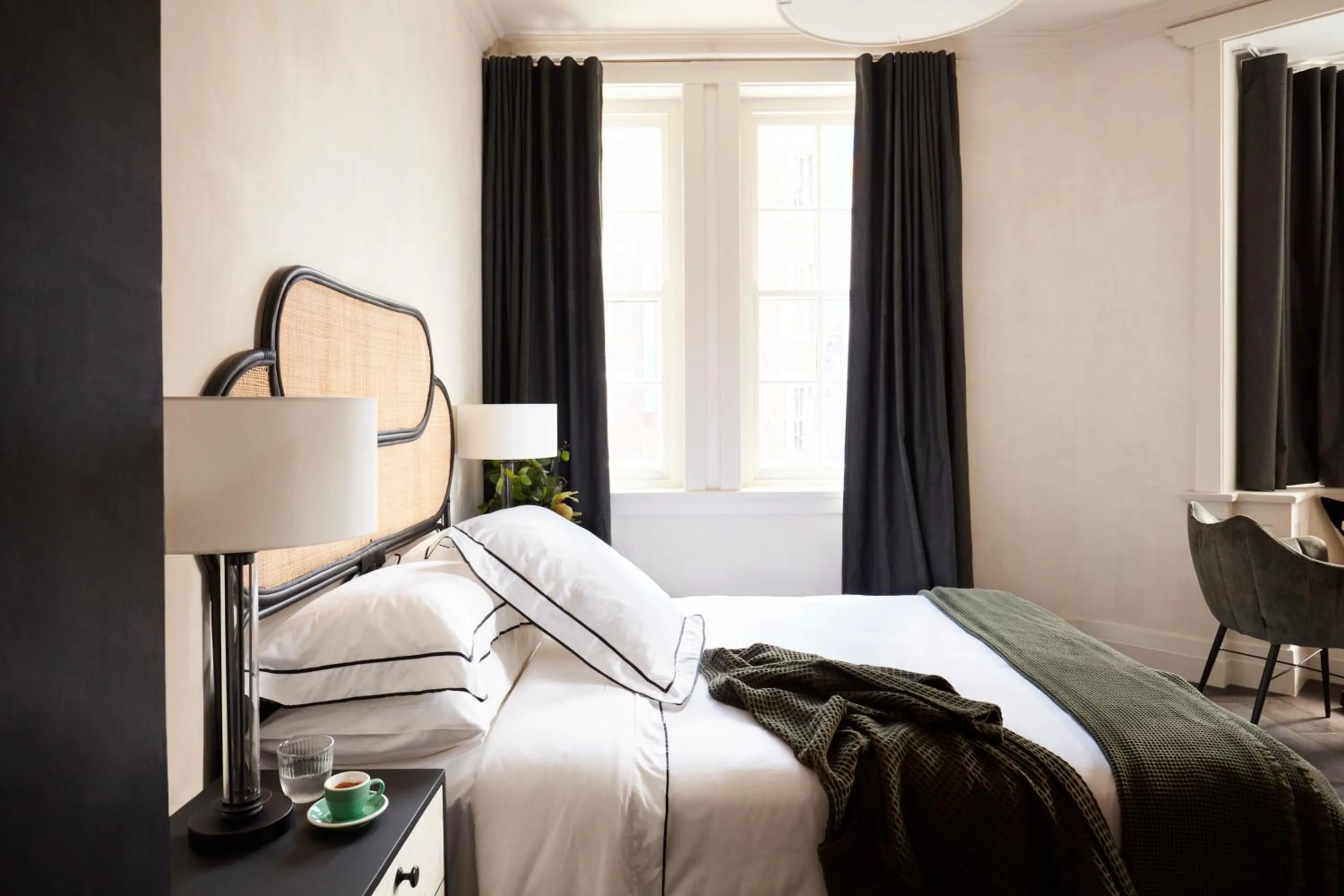 Bed in The Strand Hotel