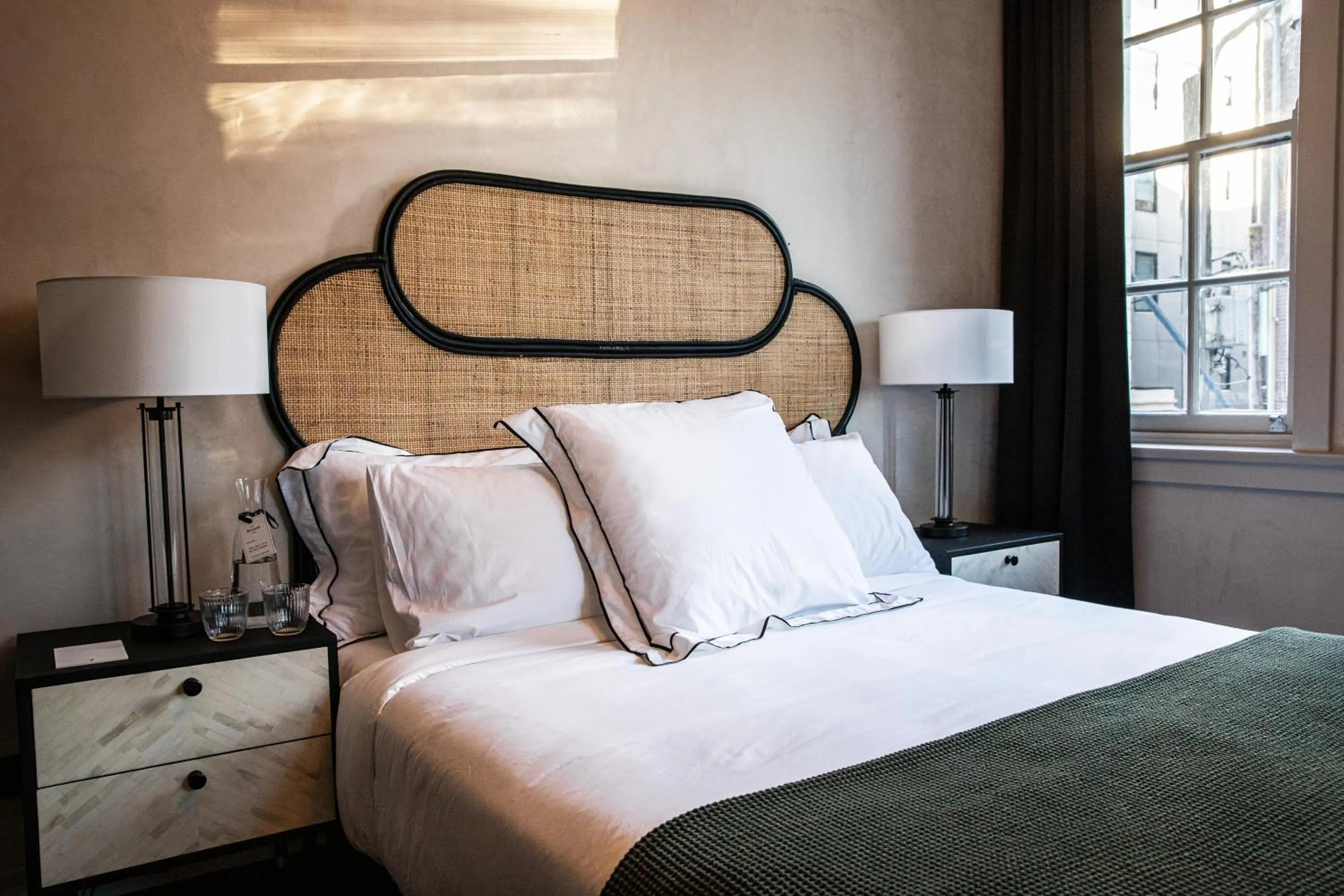 Bed in The Strand Hotel