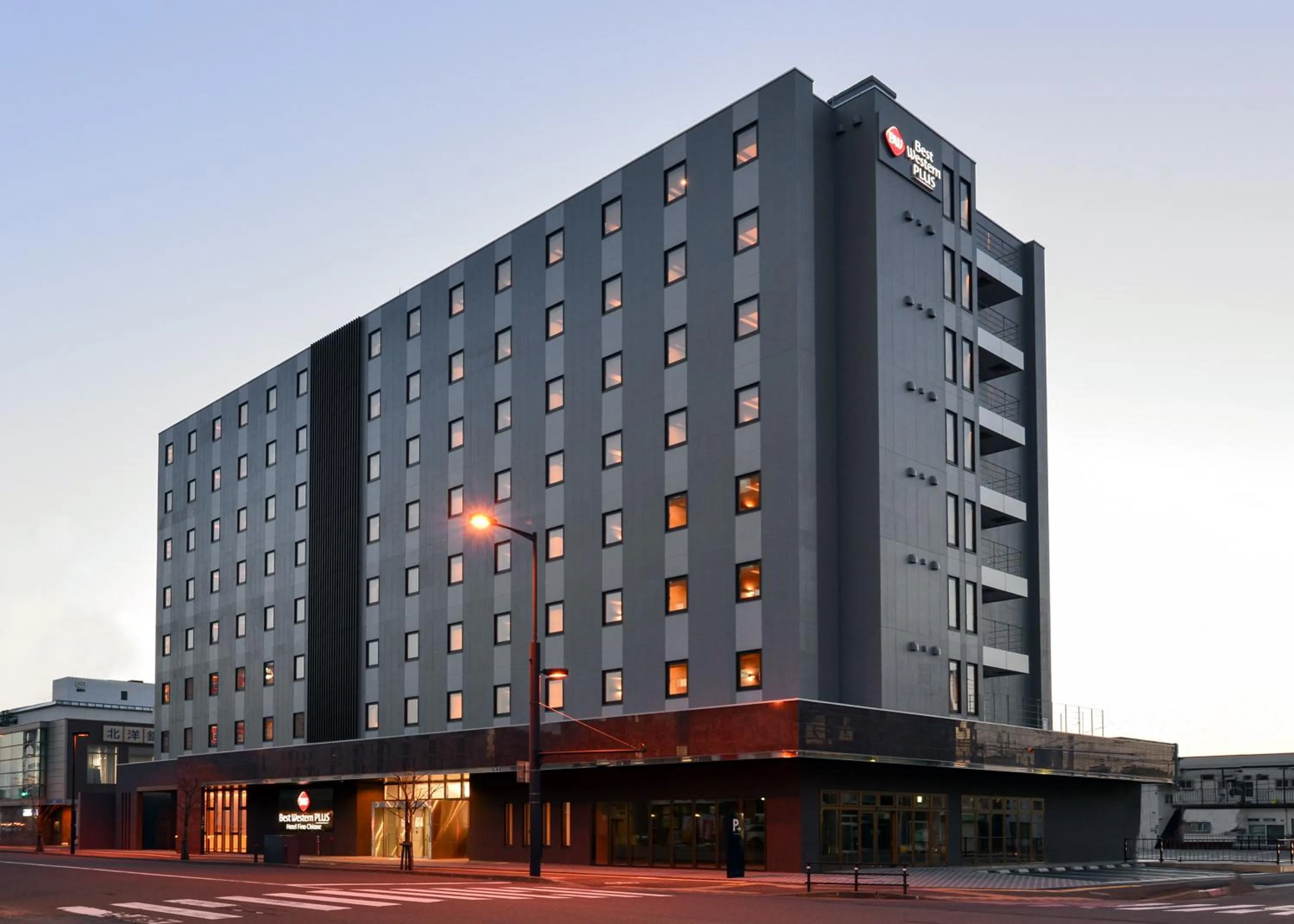 Property building in Best Western Plus Hotel Fino Chitose