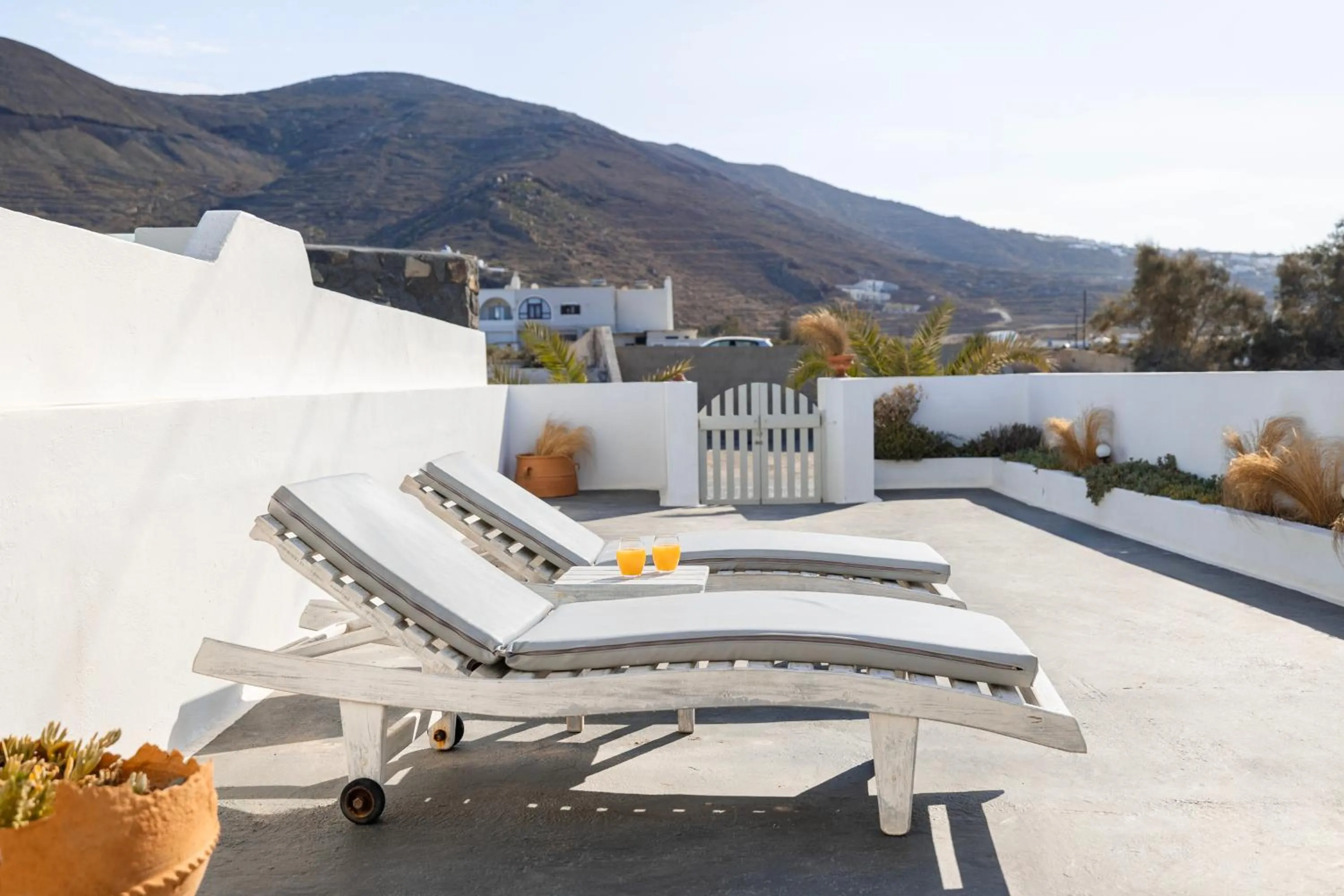 Balcony/Terrace in Vrachia Studios & Apartments