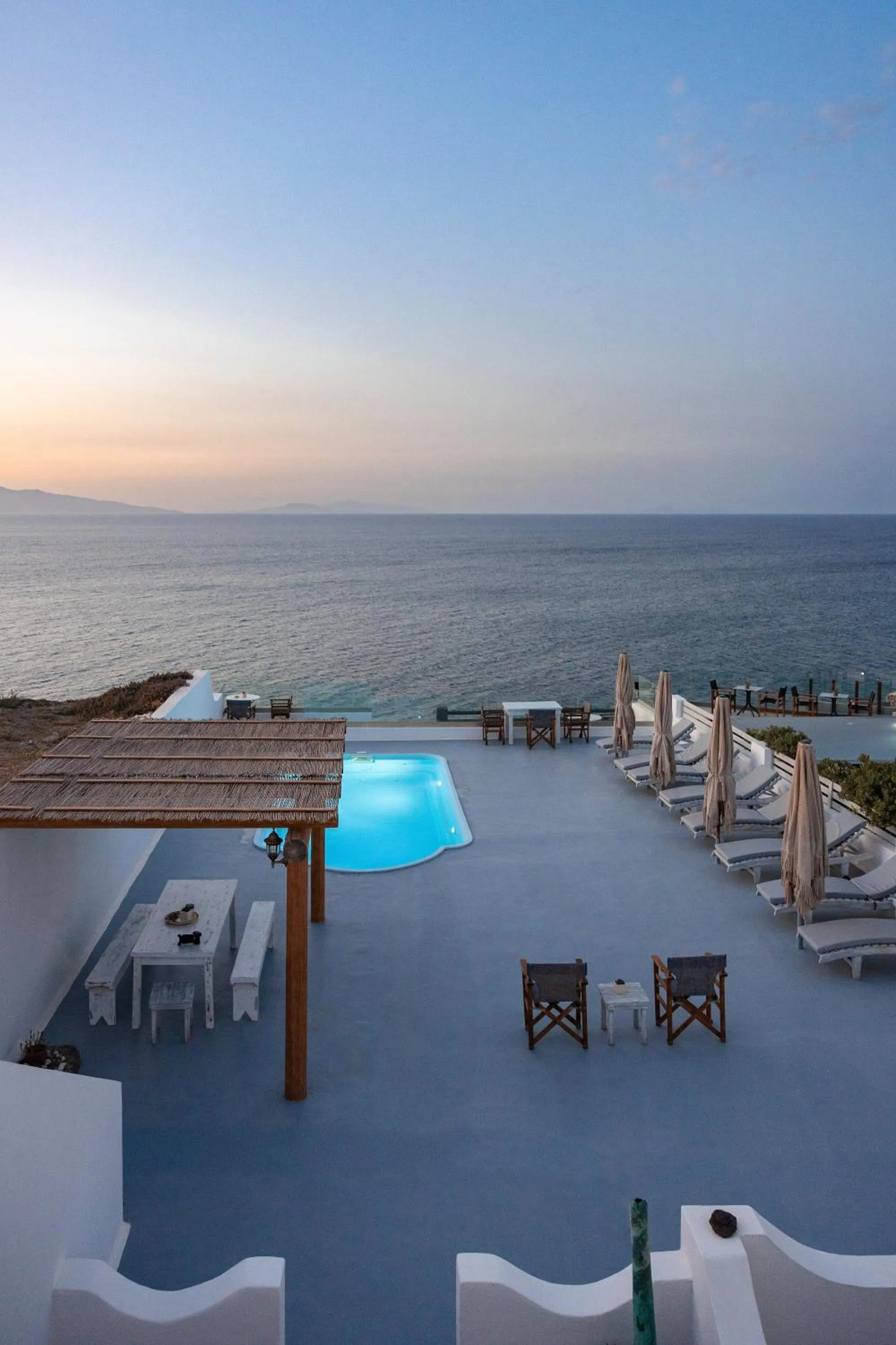 Sea view in Vrachia Studios & Apartments