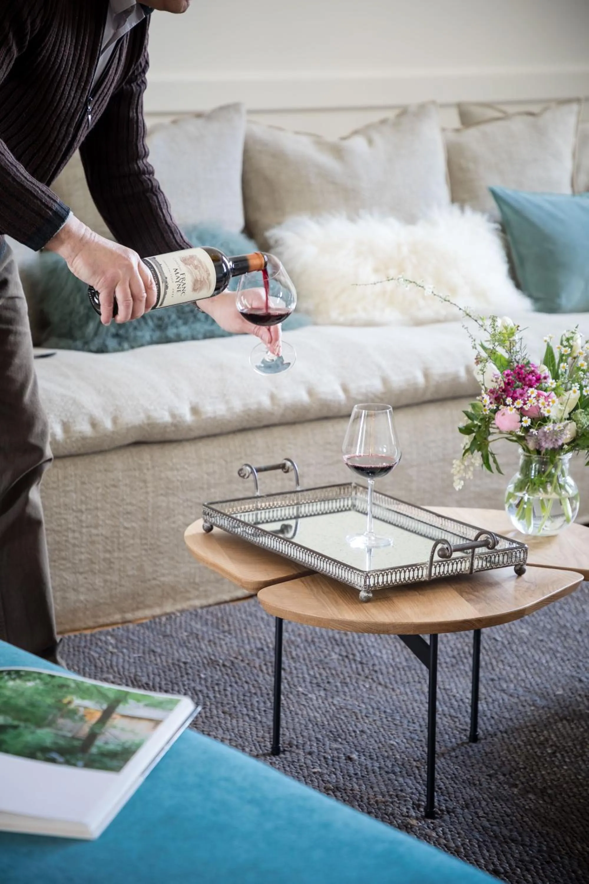 Lounge or bar in Le Relais de Franc Mayne Saint Emilion