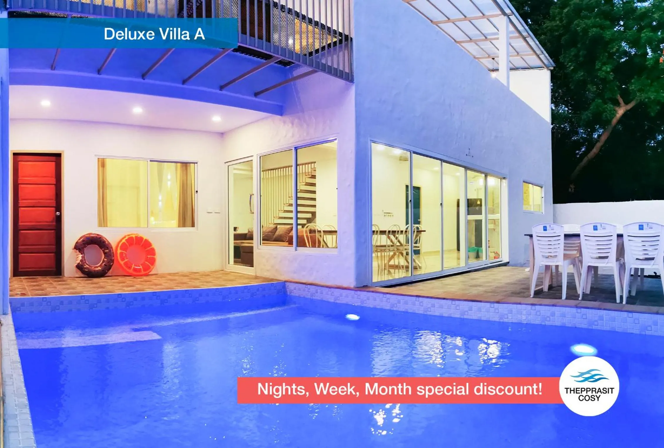 Patio in Thepprasit Cosy