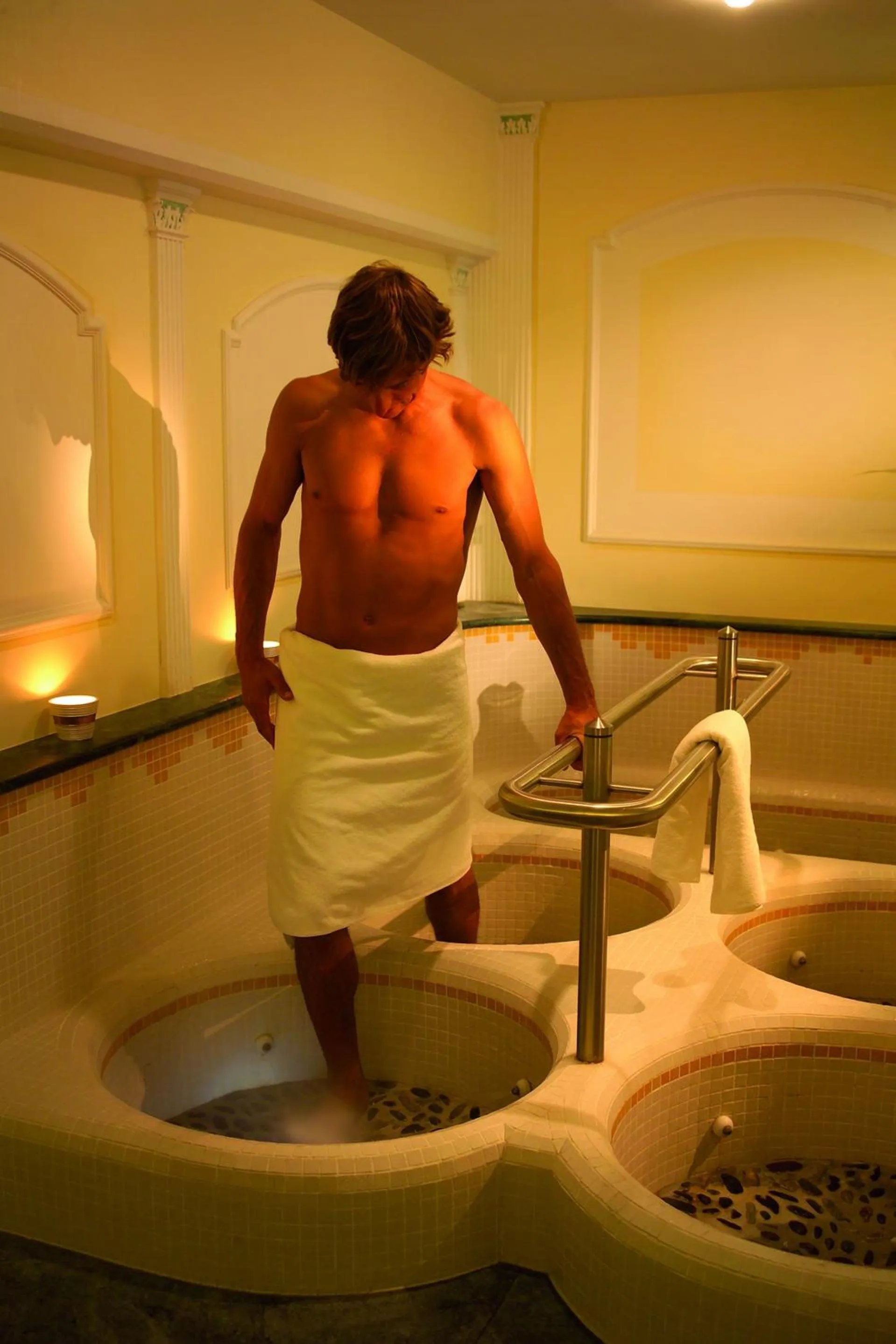 Spa and wellness centre/facilities in Berglandhotel Untertheimerhof