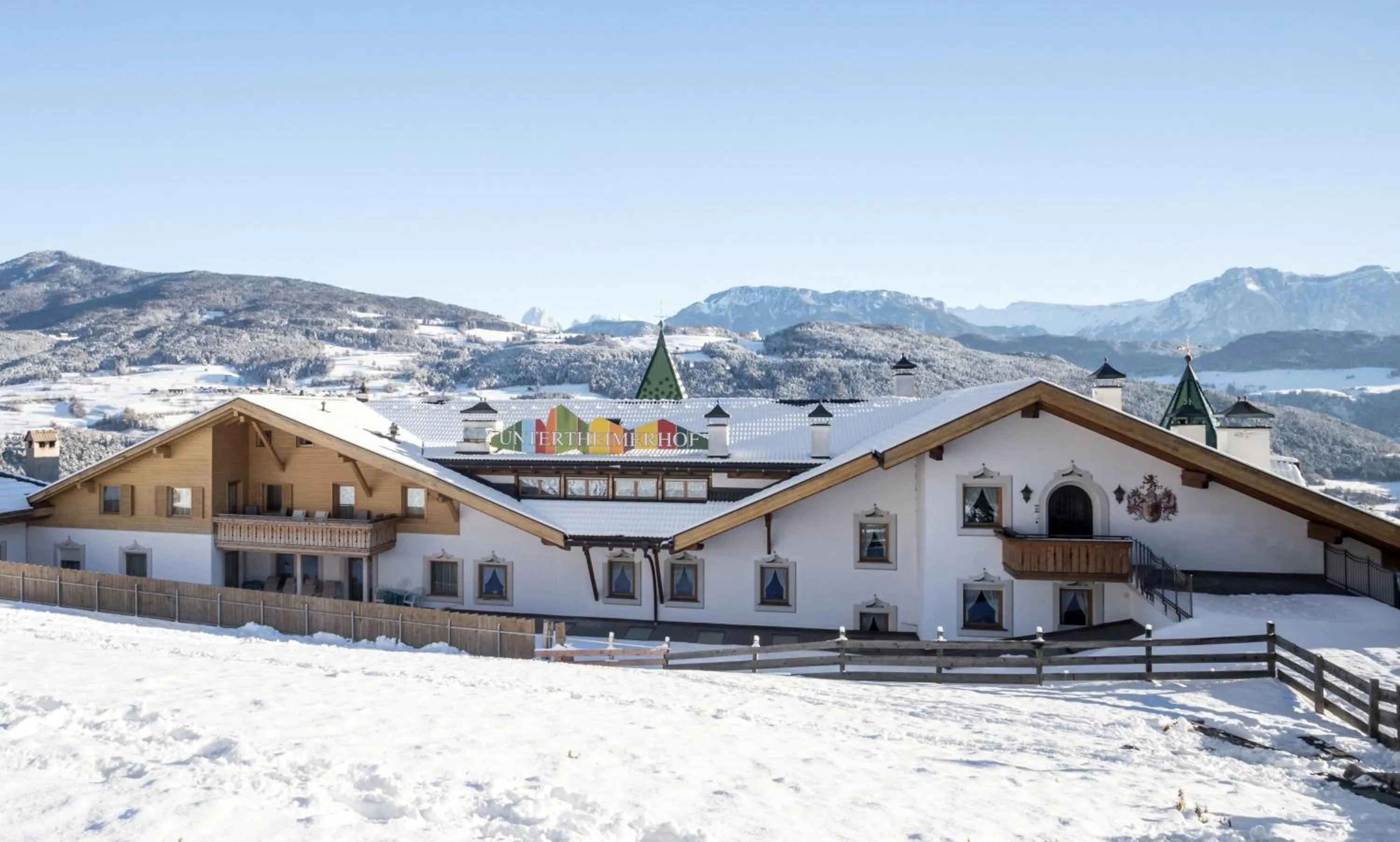 Facade/entrance in Berglandhotel Untertheimerhof