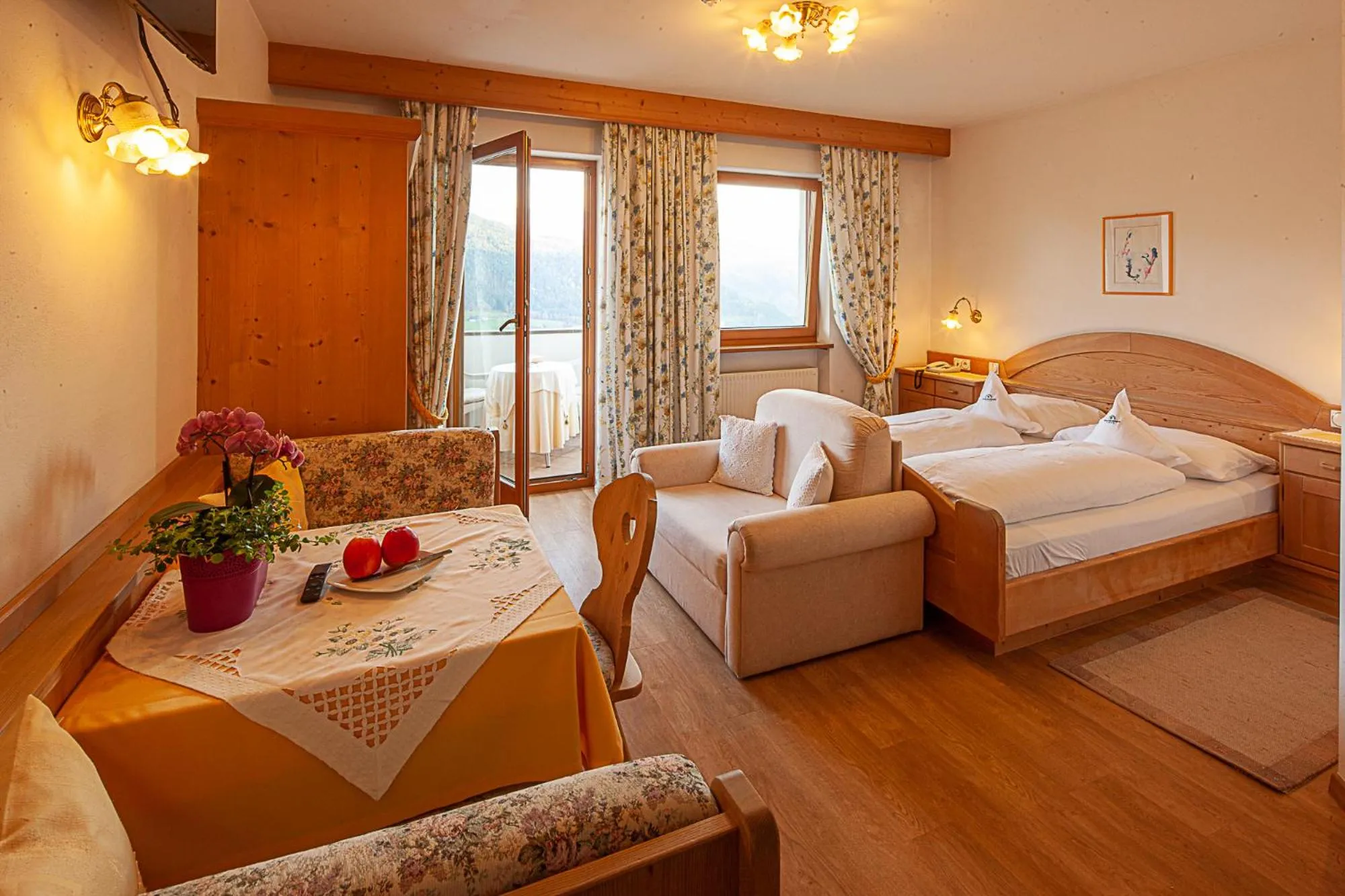 Bed in Berglandhotel Untertheimerhof