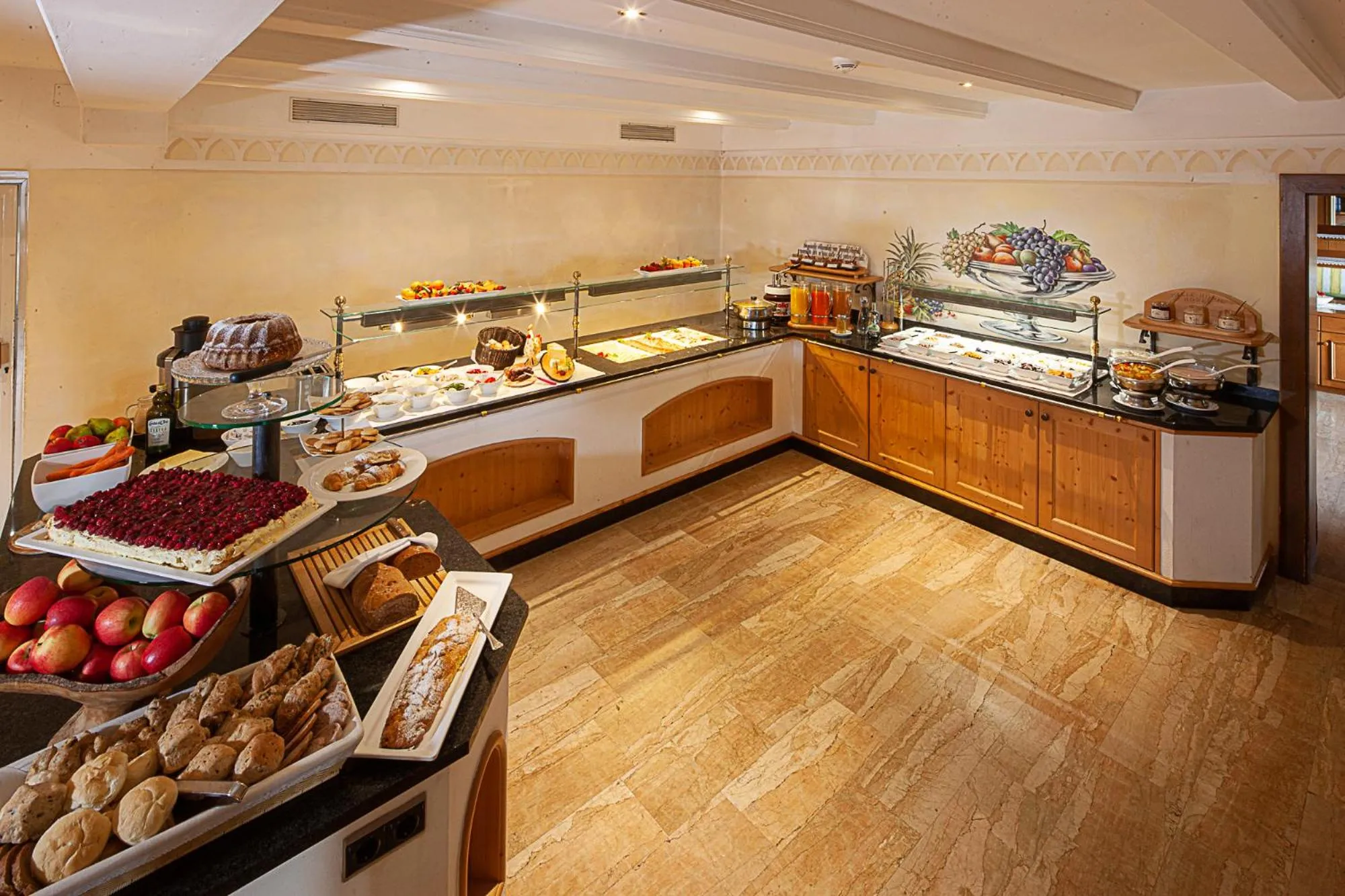 Breakfast in Berglandhotel Untertheimerhof