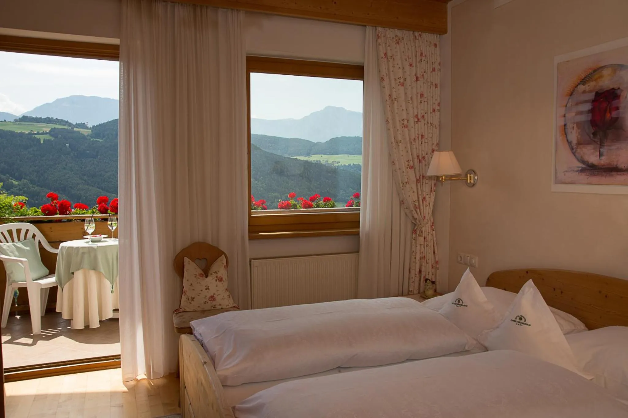 Photo of the whole room, Bed in Berglandhotel Untertheimerhof