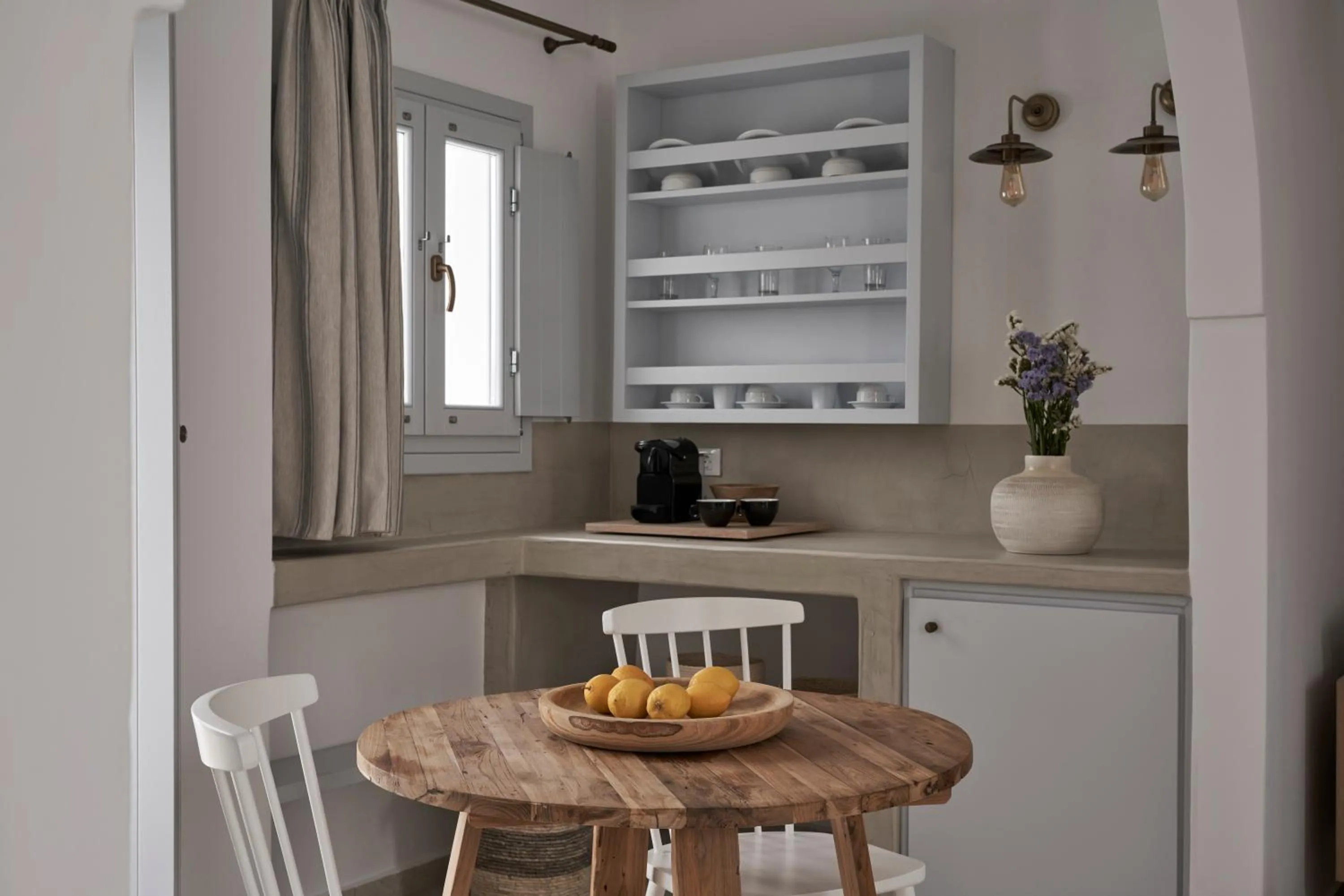 kitchen in Makris Beach Hotel