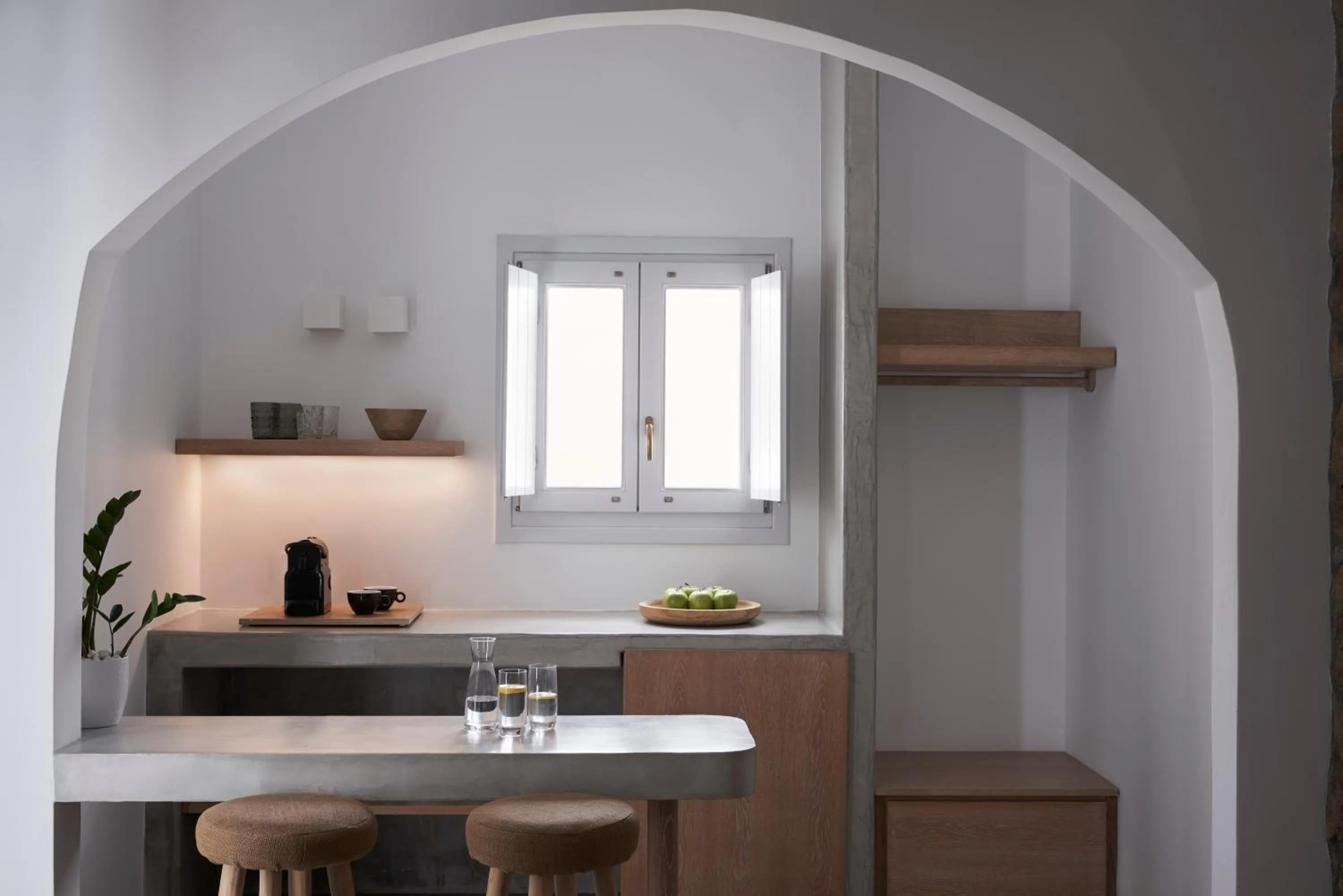 kitchen in Makris Beach Hotel