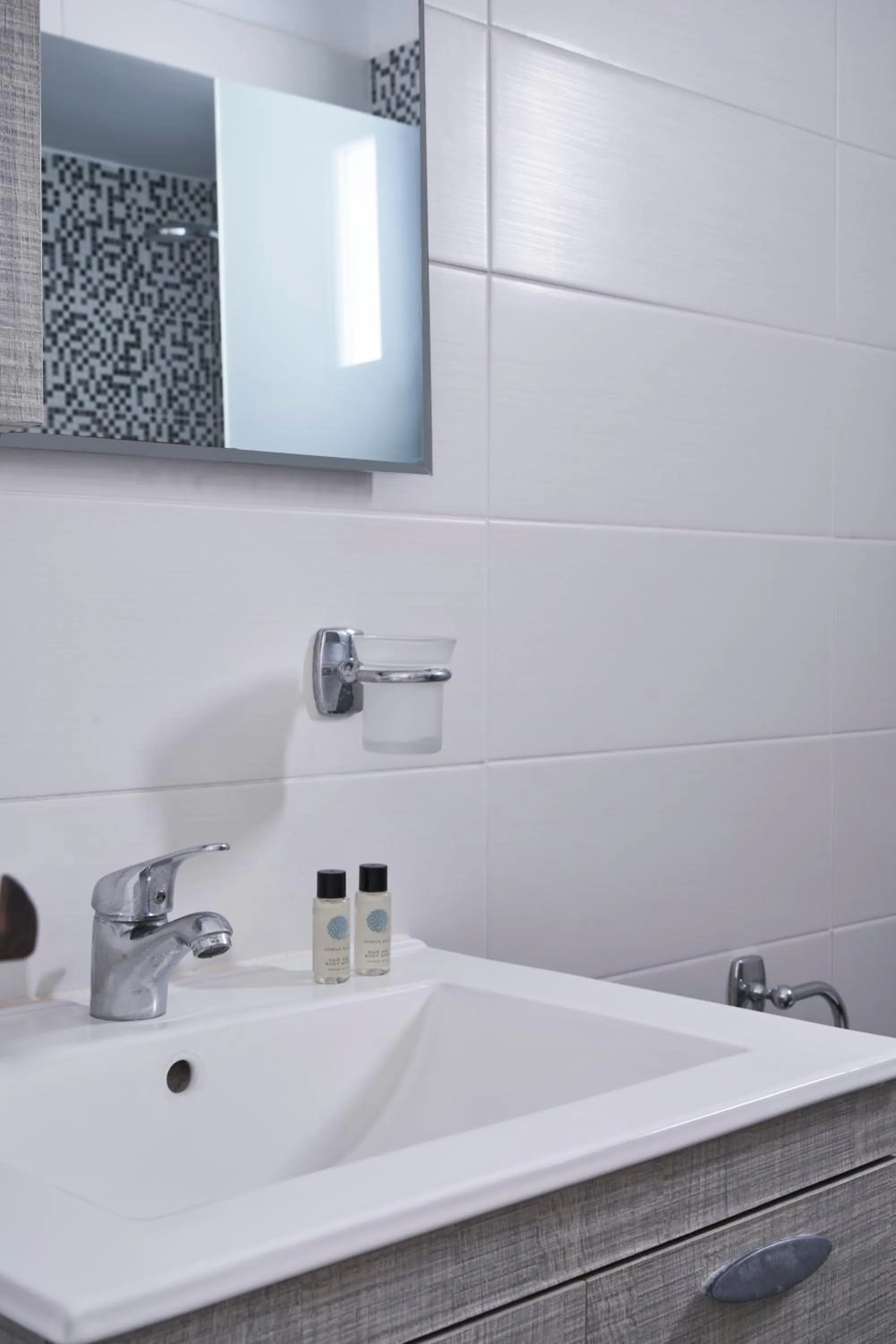 Bathroom in Makris Beach Hotel