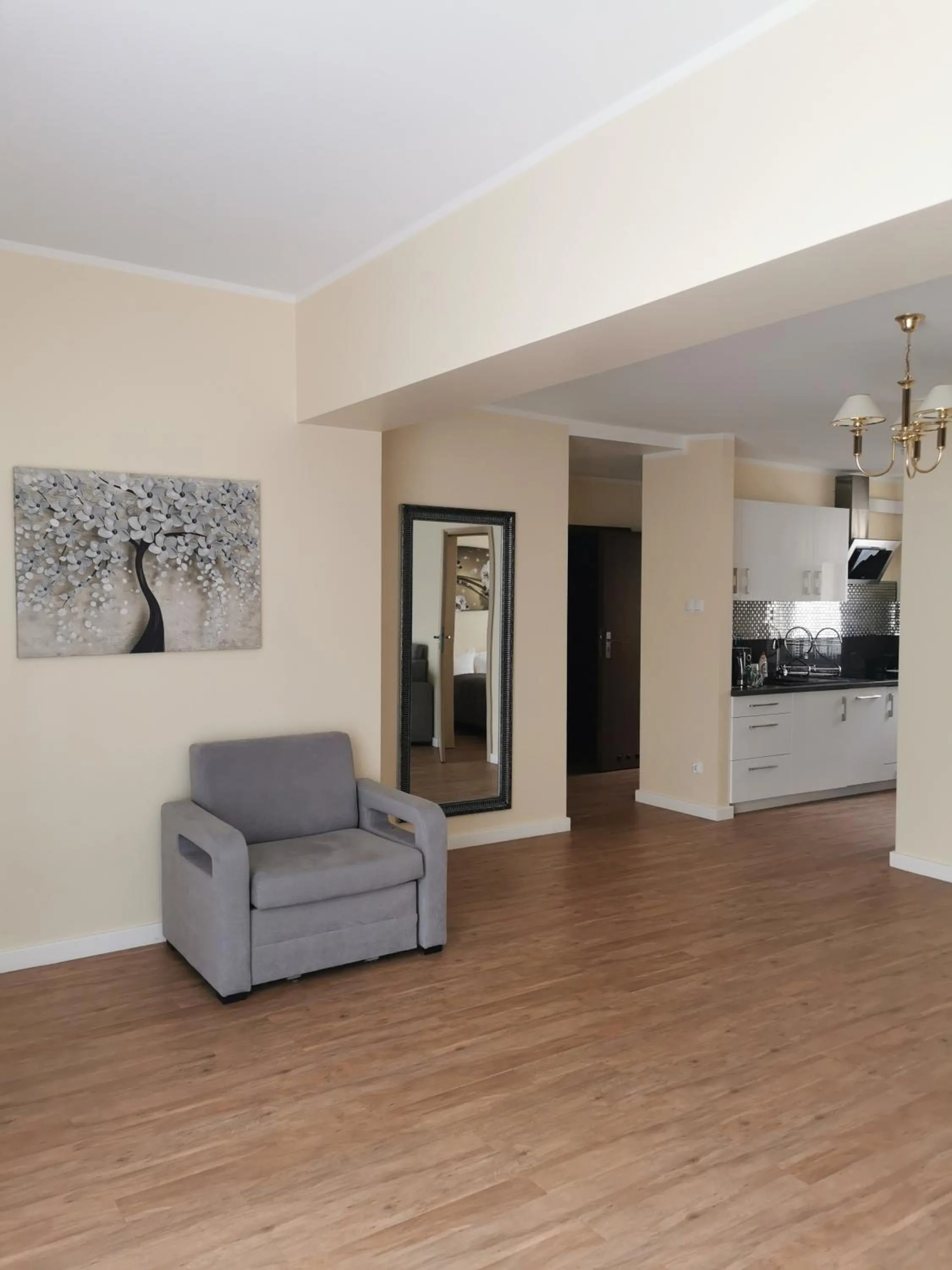 Living room in Lazur Apartamenty