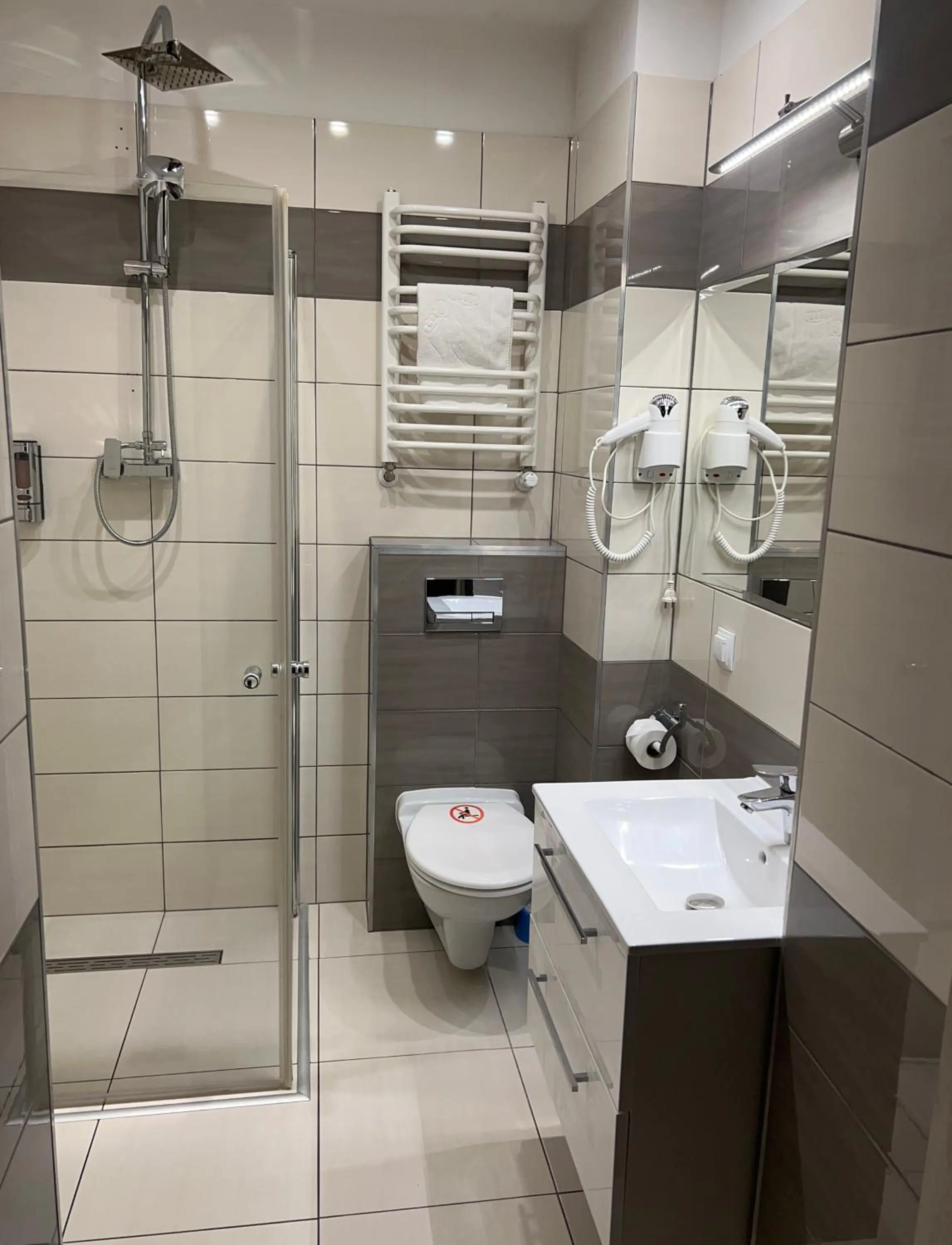 Shower in Lazur Apartamenty