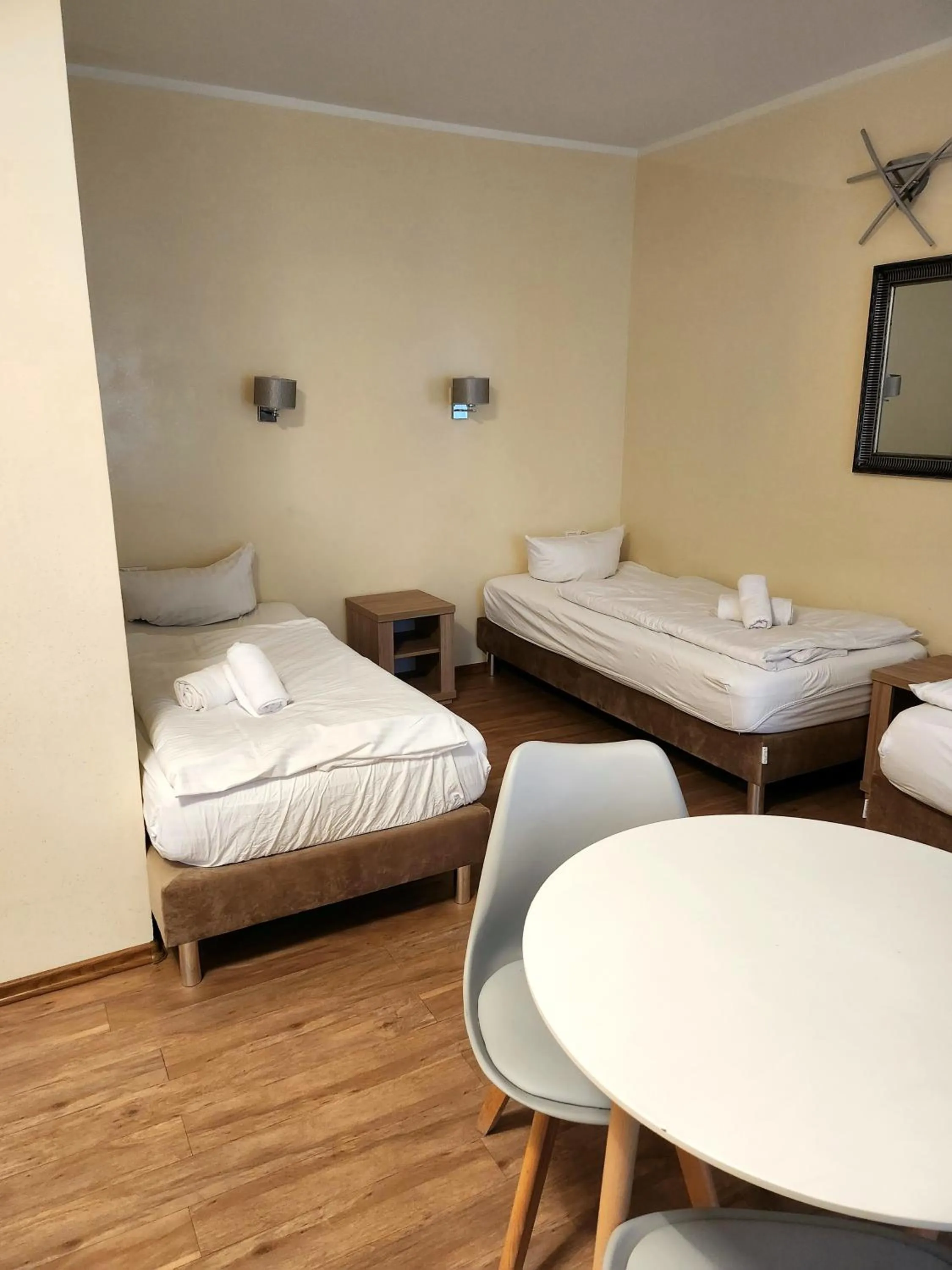 Bed in Lazur Apartamenty