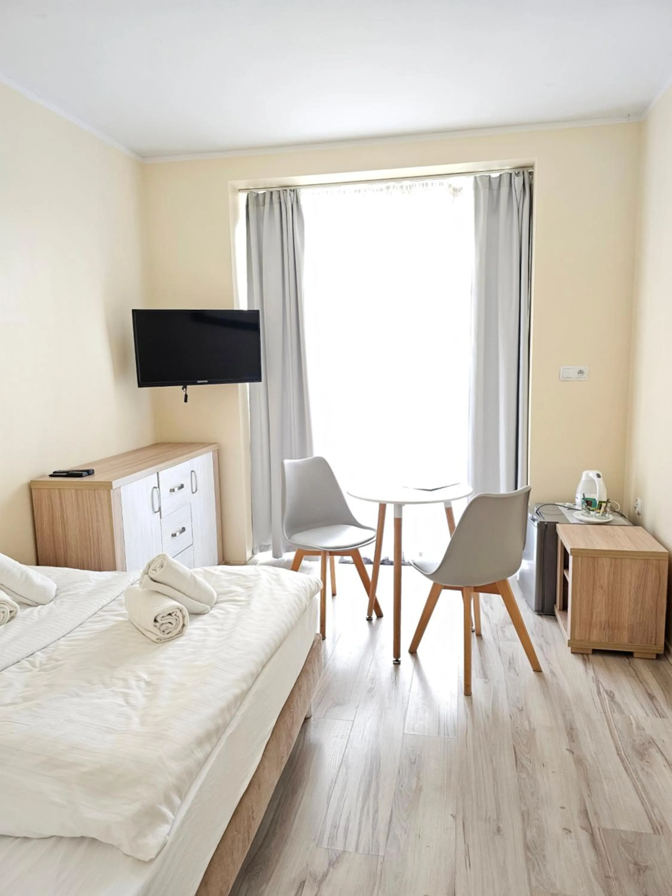 Bed in Lazur Apartamenty