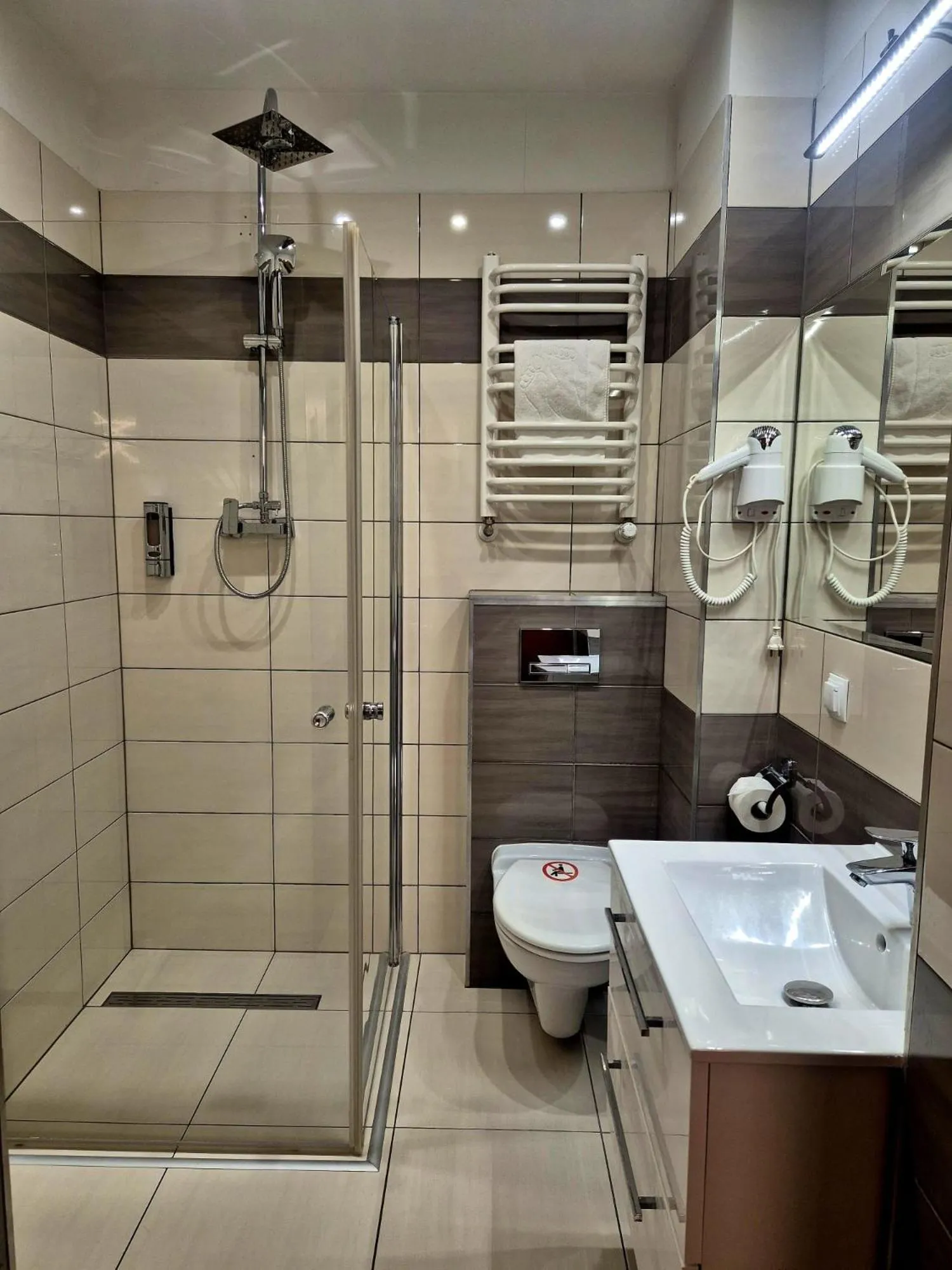 Shower in Lazur Apartamenty