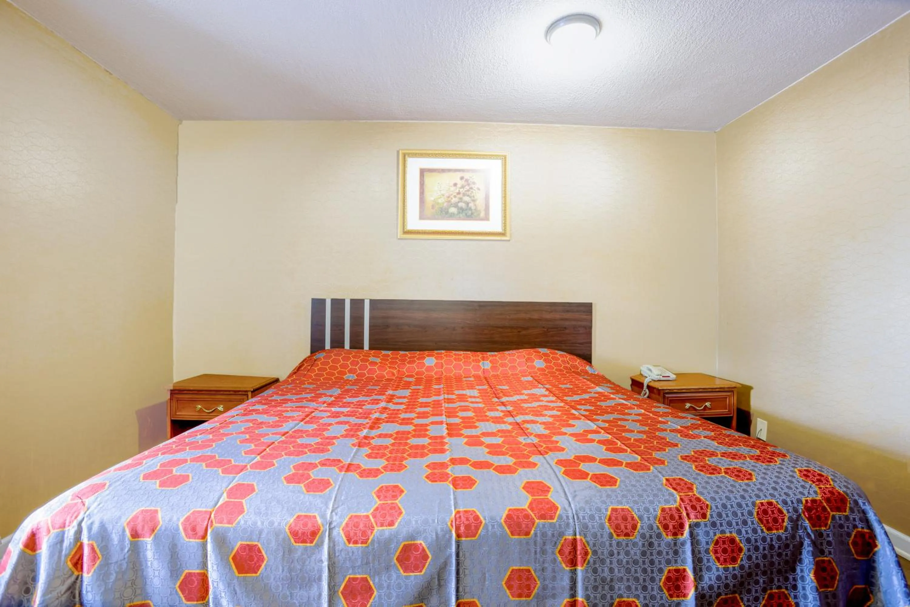 Bedroom in Dutch Motel Palmyra