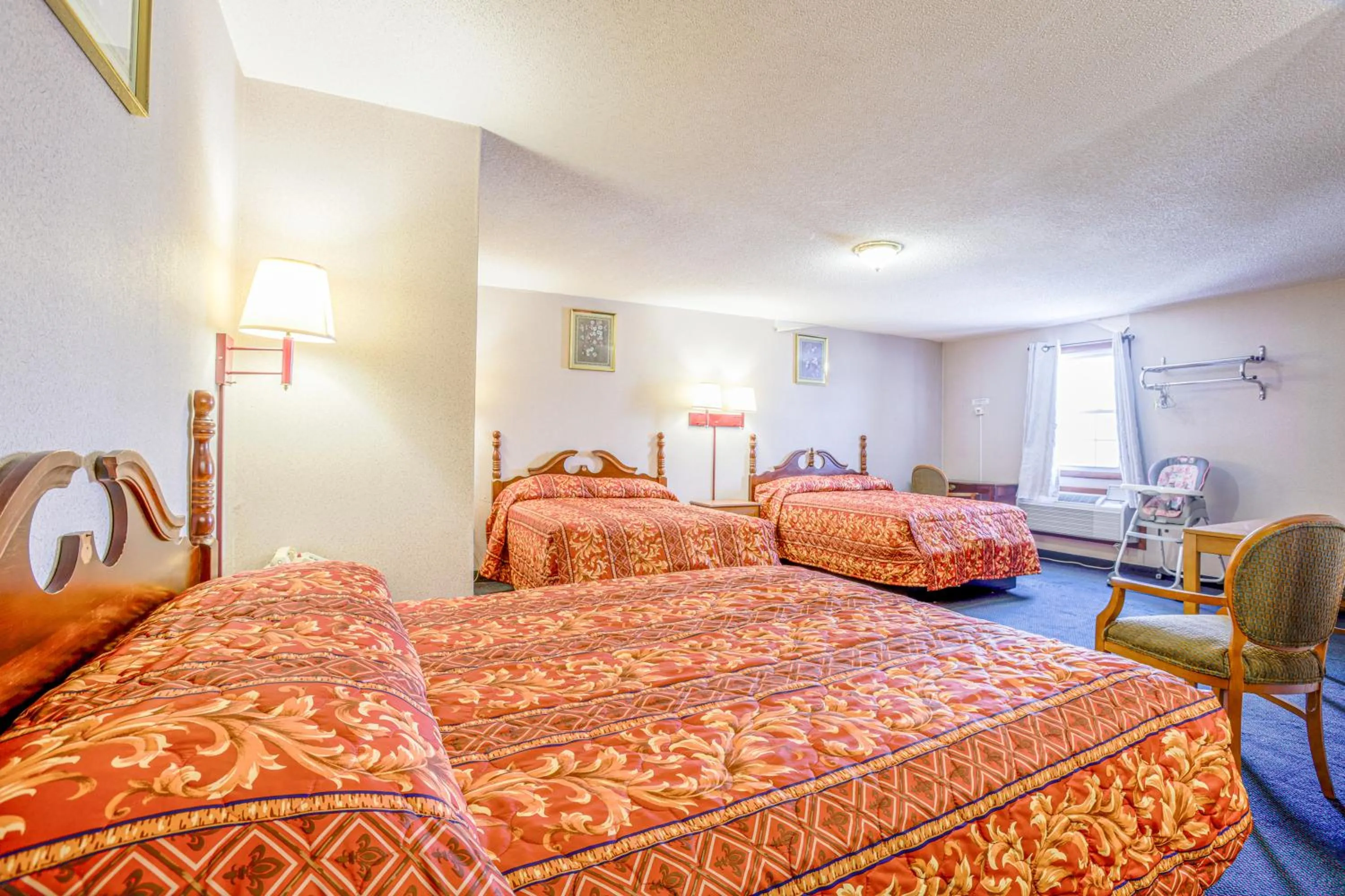 Bedroom in Dutch Motel Palmyra