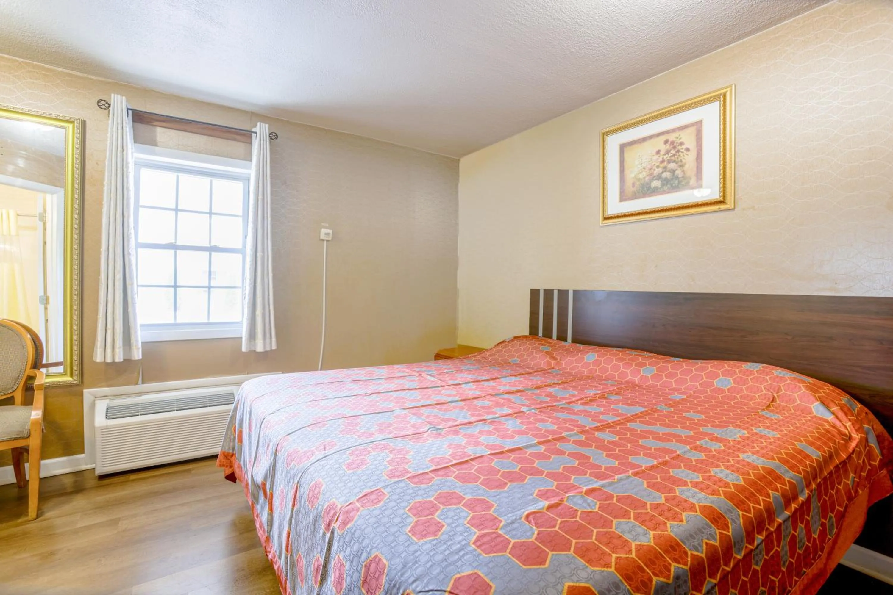 Bedroom in Dutch Motel Palmyra