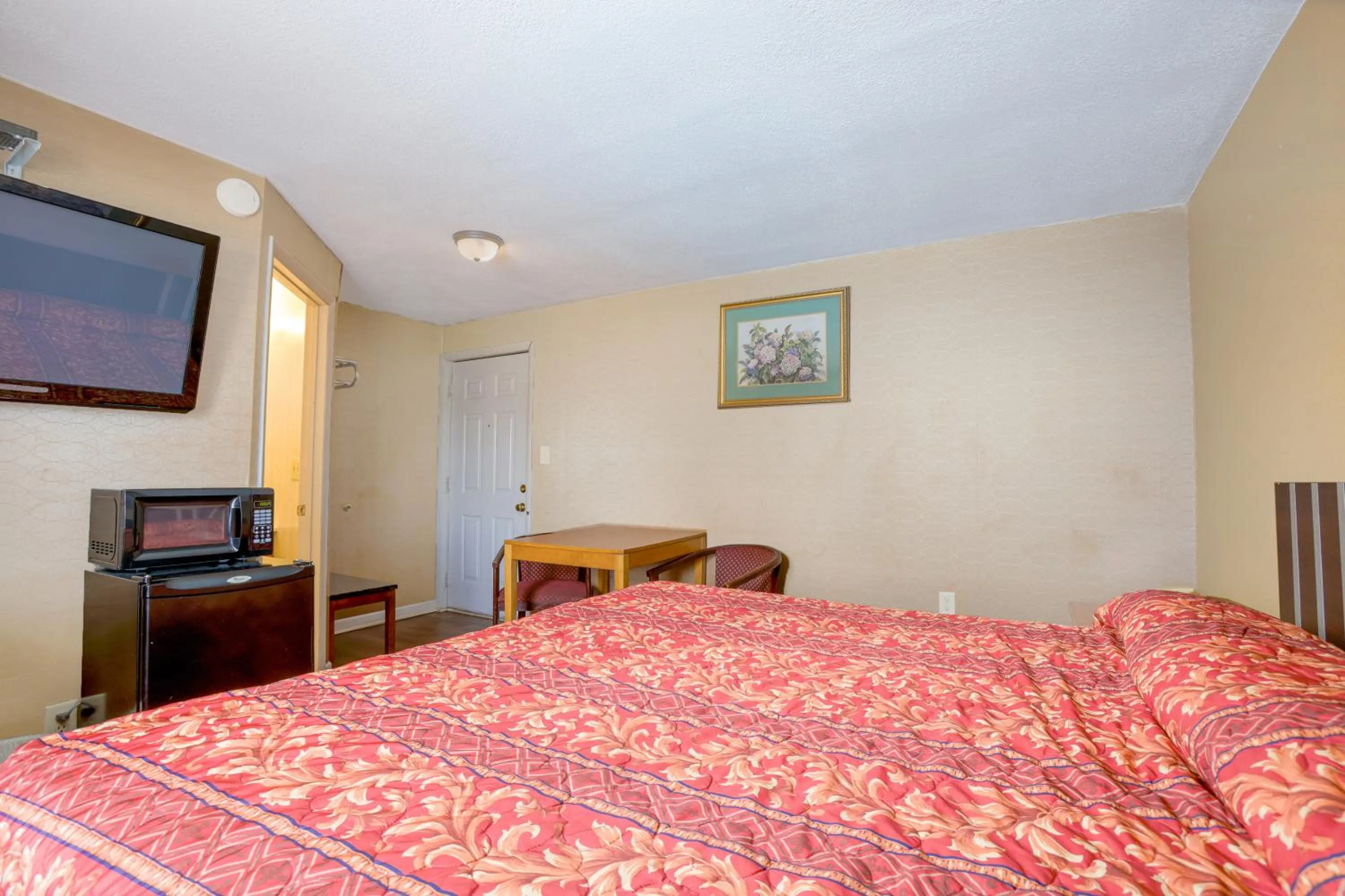 Bedroom in Dutch Motel Palmyra