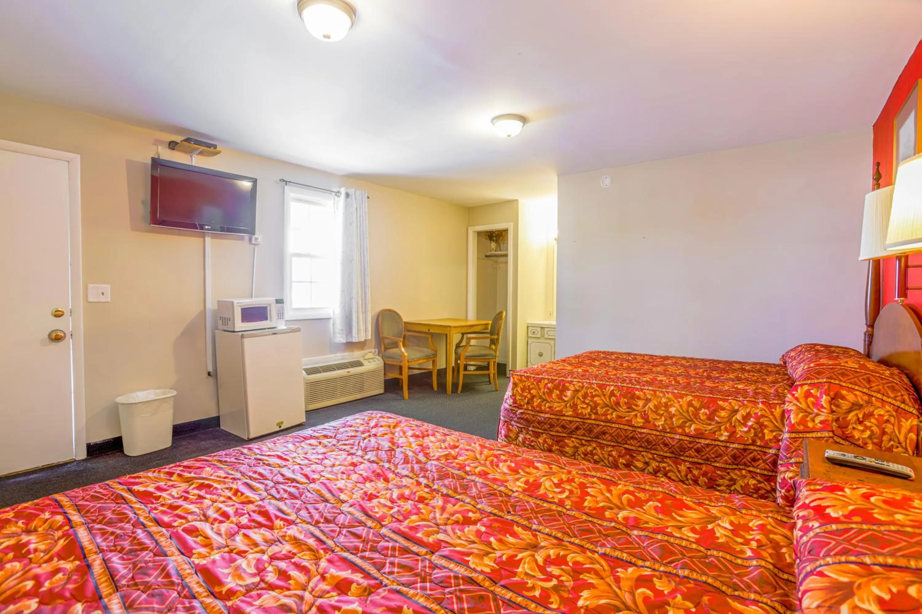 Bedroom in Dutch Motel Palmyra