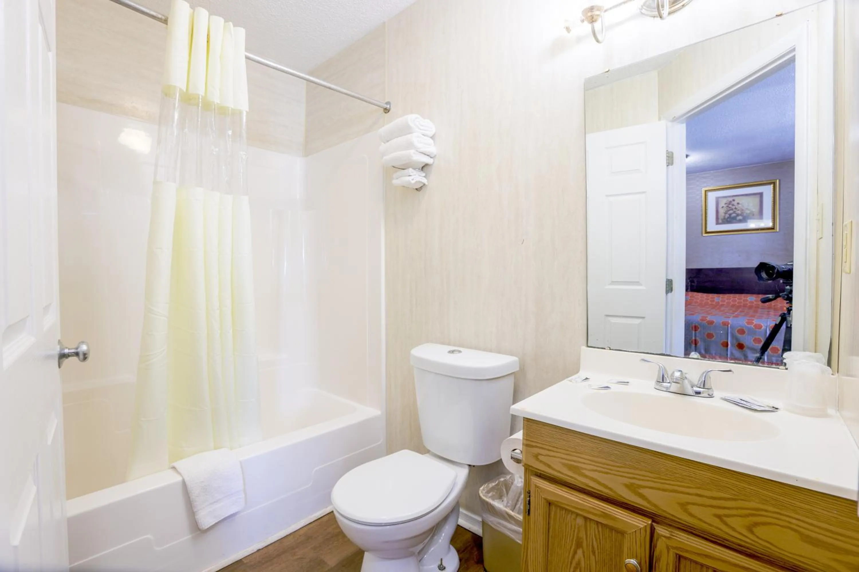 Bathroom in Dutch Motel Palmyra