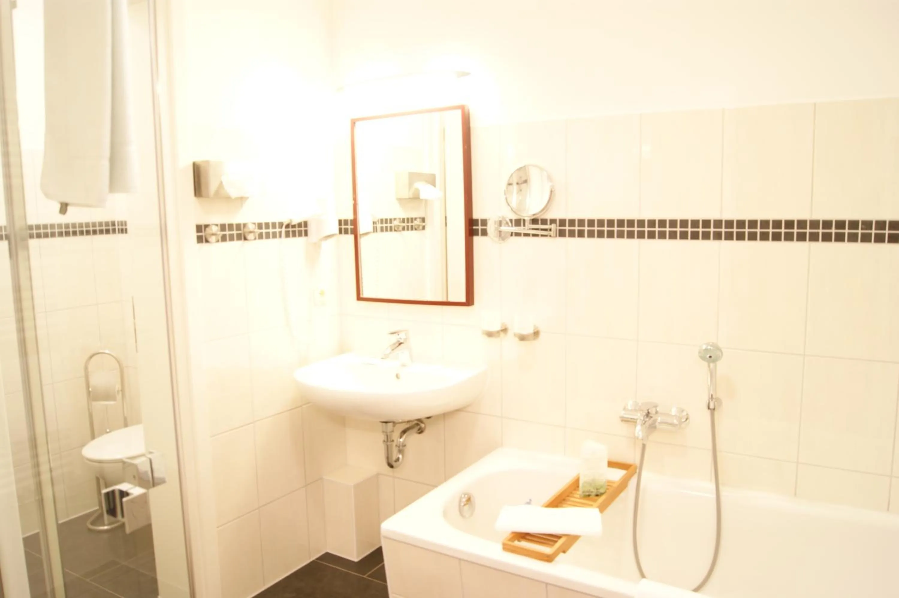 Bathroom in Hotel Pension Bellevue