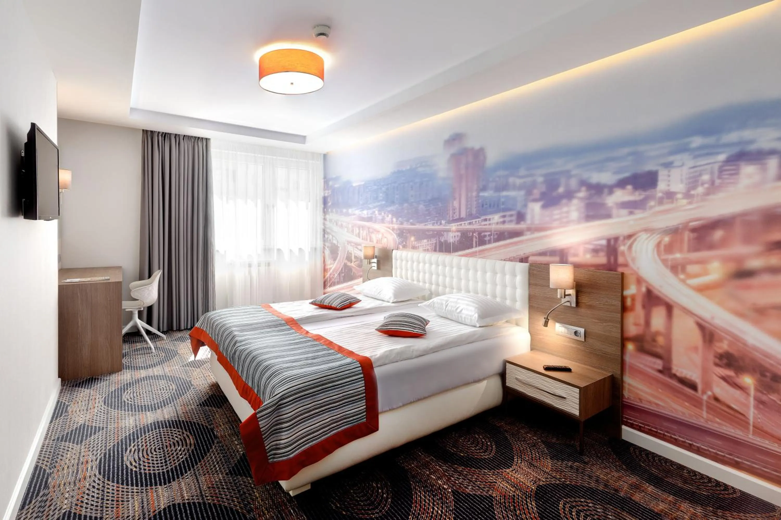 Bedroom, Bed in Plaza35