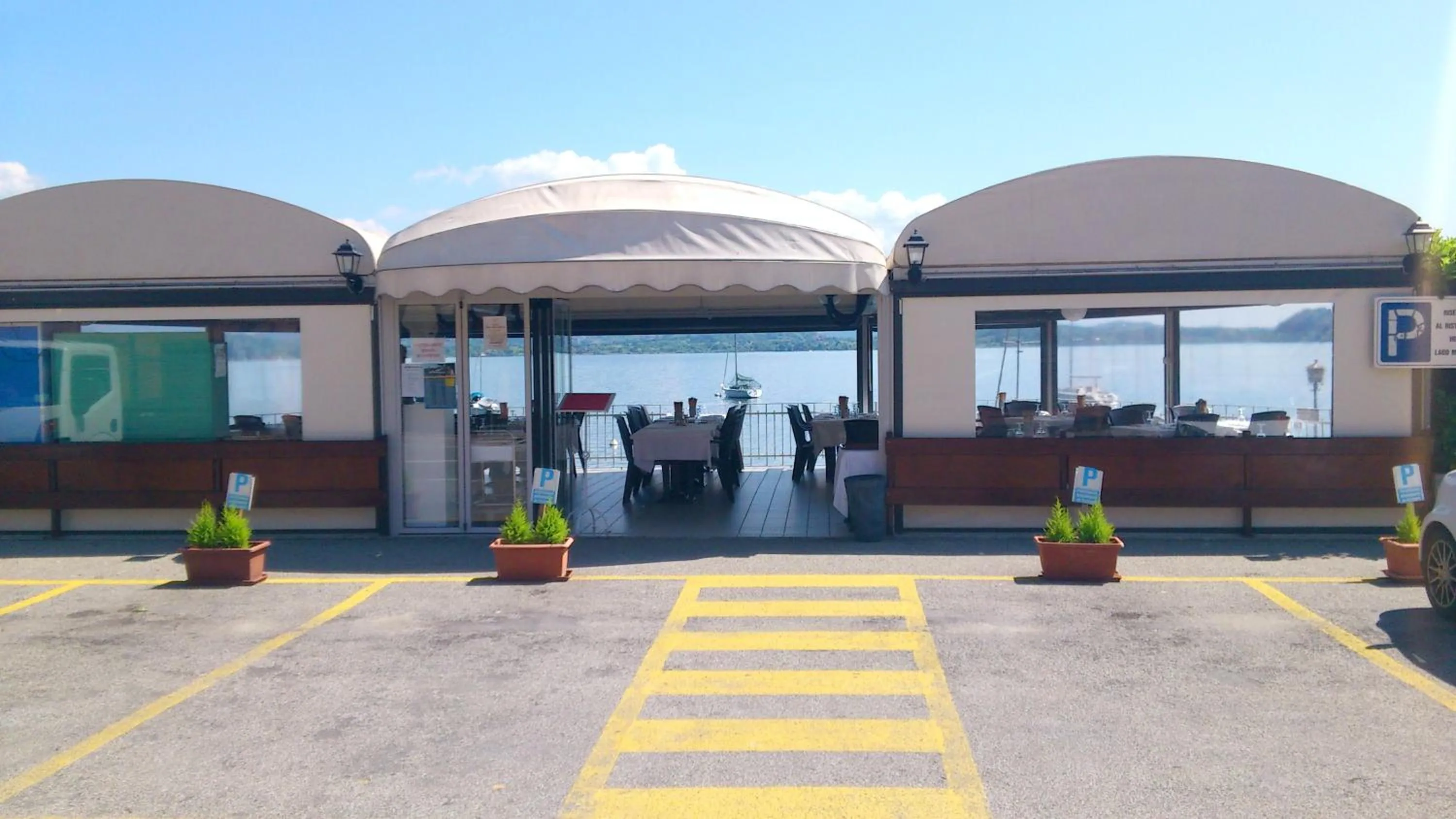 Property building in Lago Maggiore