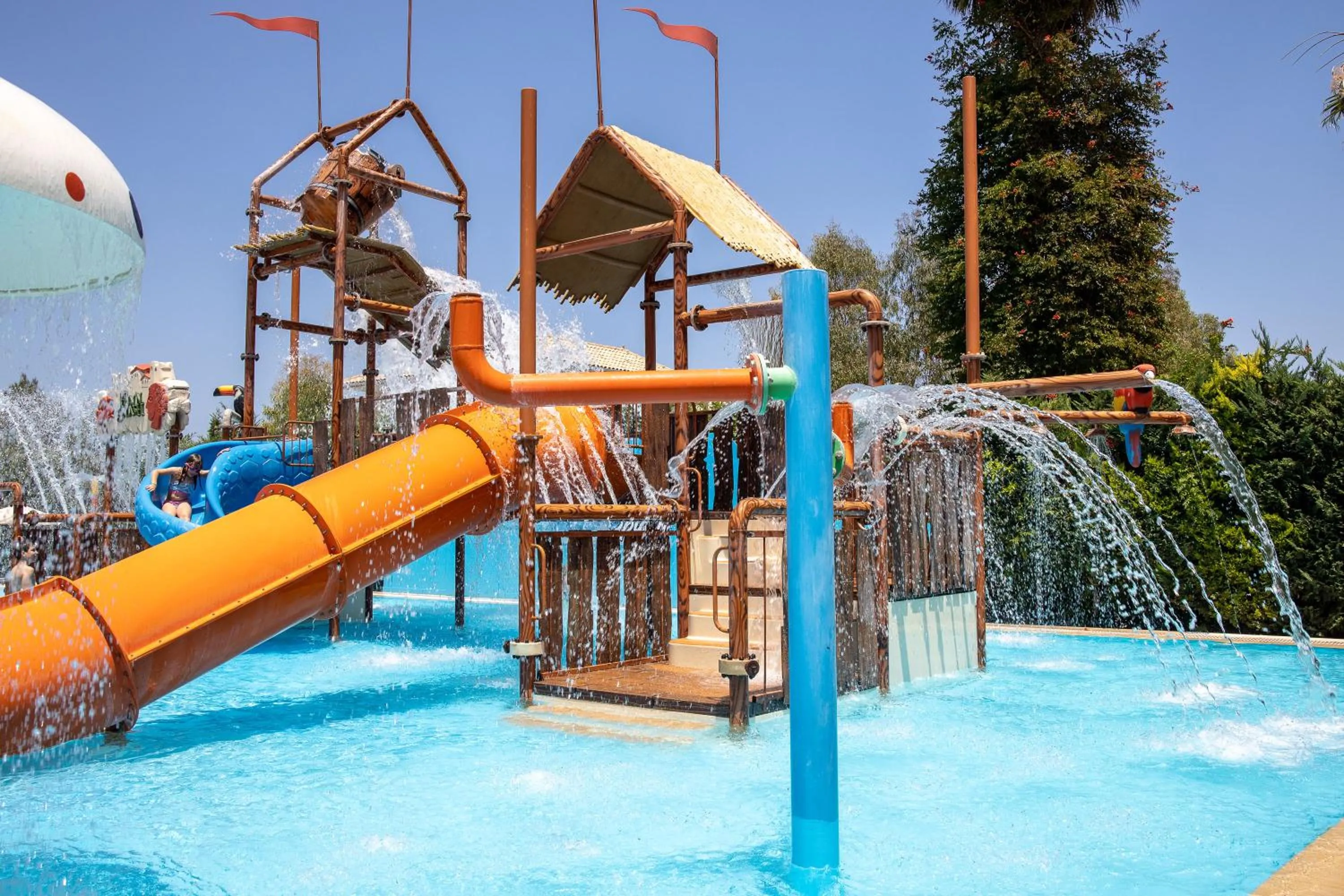 Aqua park in Marelen Hotel Zakynthos